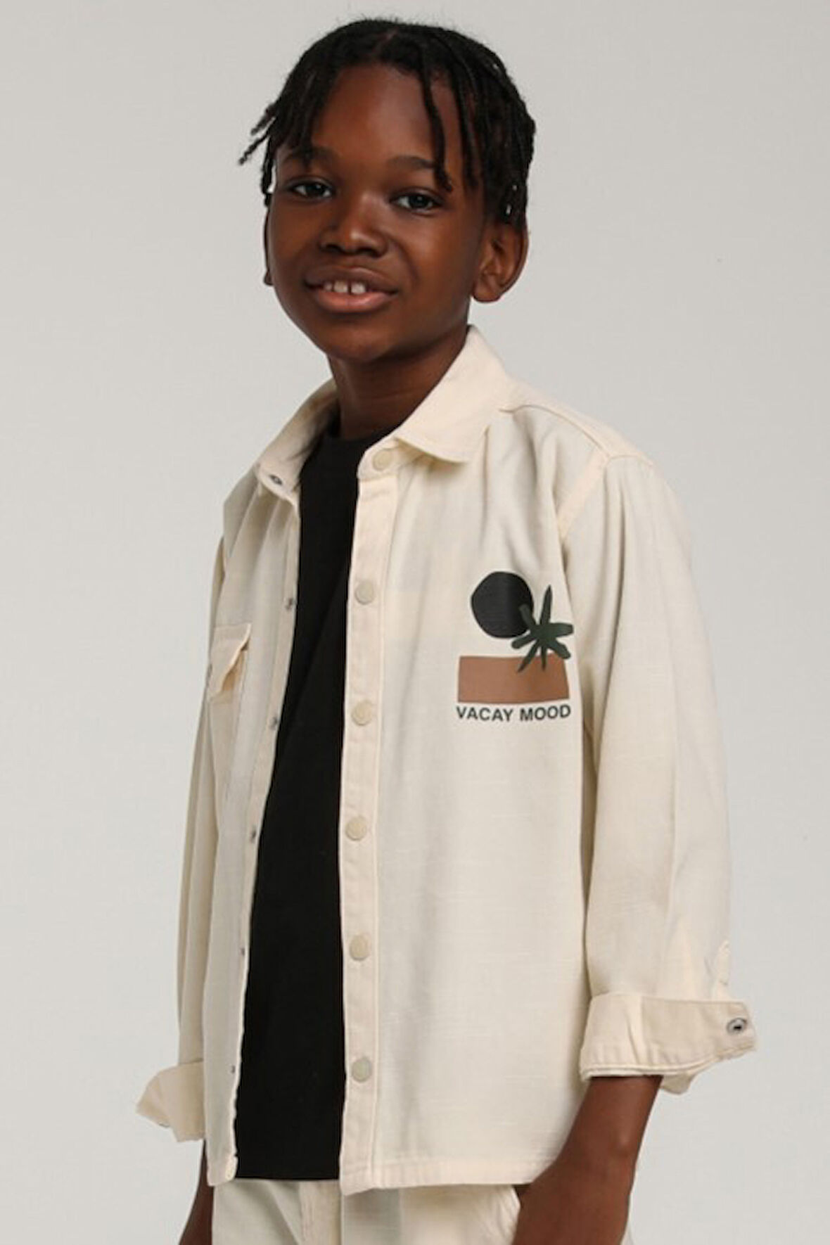 Erkek Çocuk Gömlek 4-8 Yaş 2555