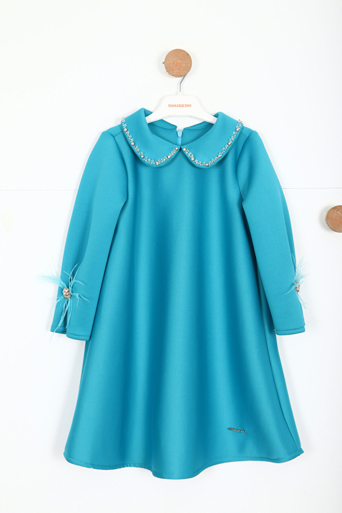 Kız Çocuk Elbise 4-8 Yaş 9096