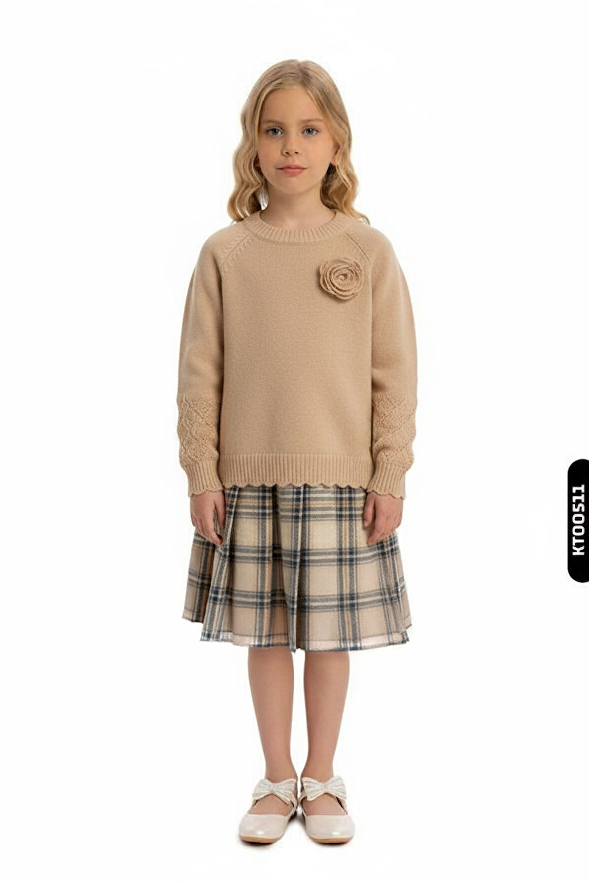 Kız Çocuk Elbise 3-12 Yaş 4065