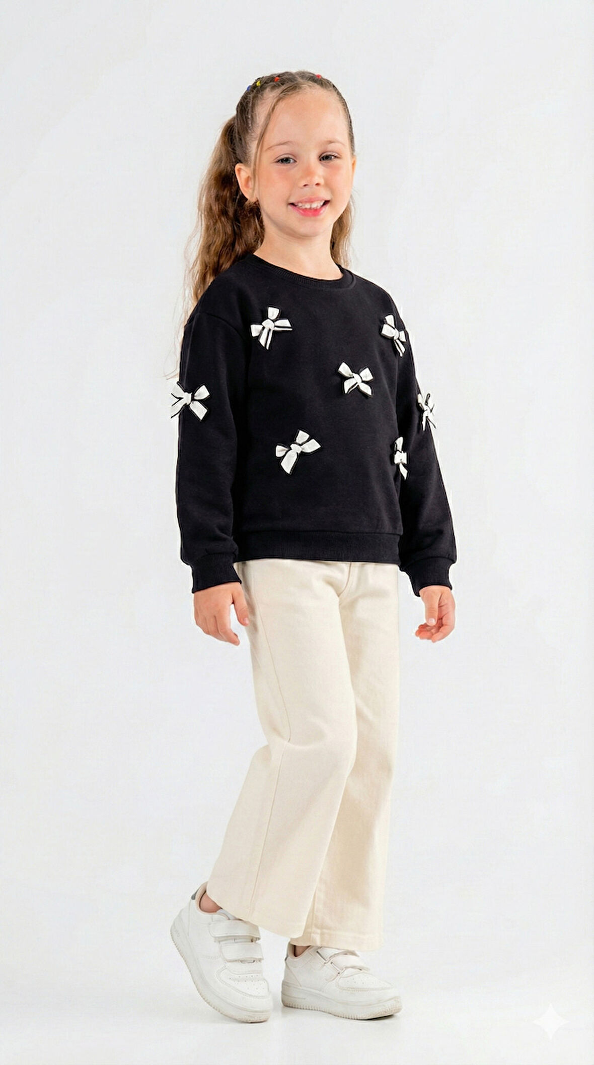 Kız Çocuk 2li Kombin Takım 8-14 Yaş SET0398