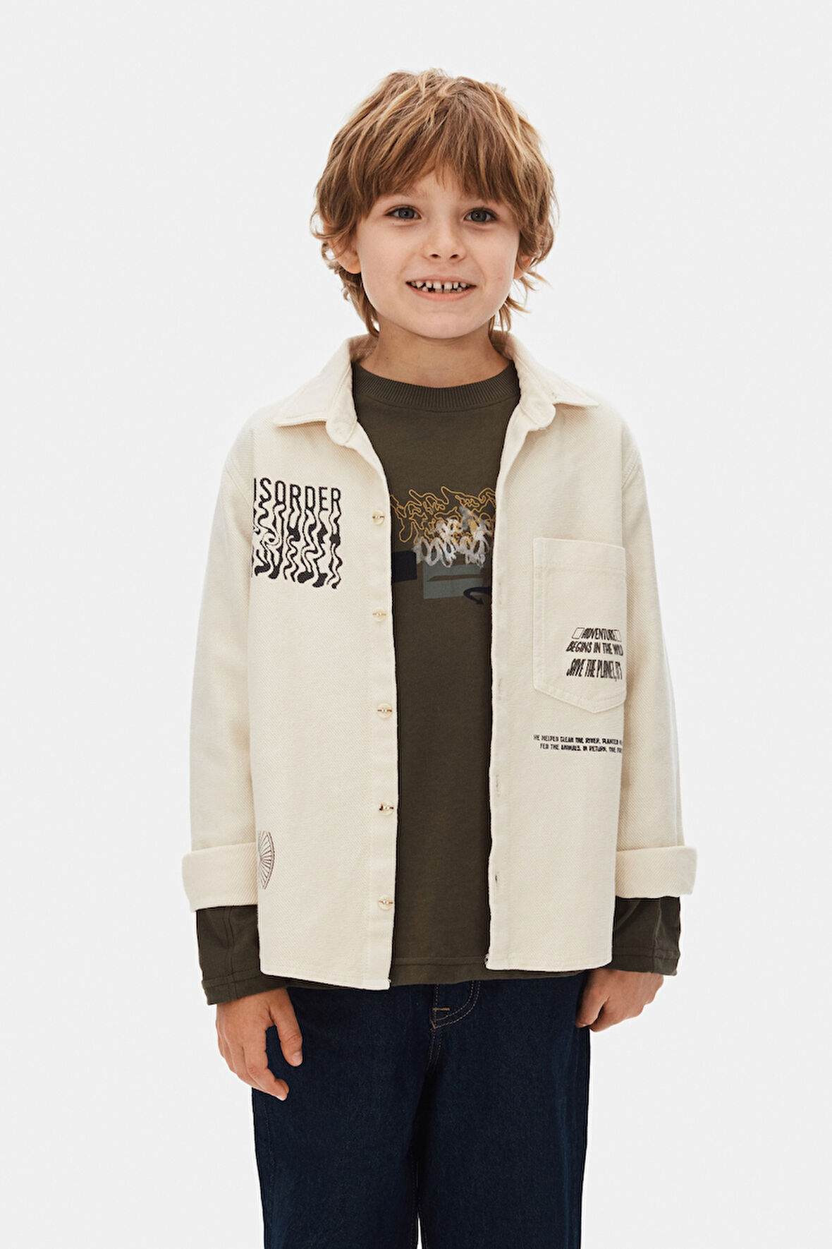 Erkek Çocuk Gömlek 8-14 Yaş 49319