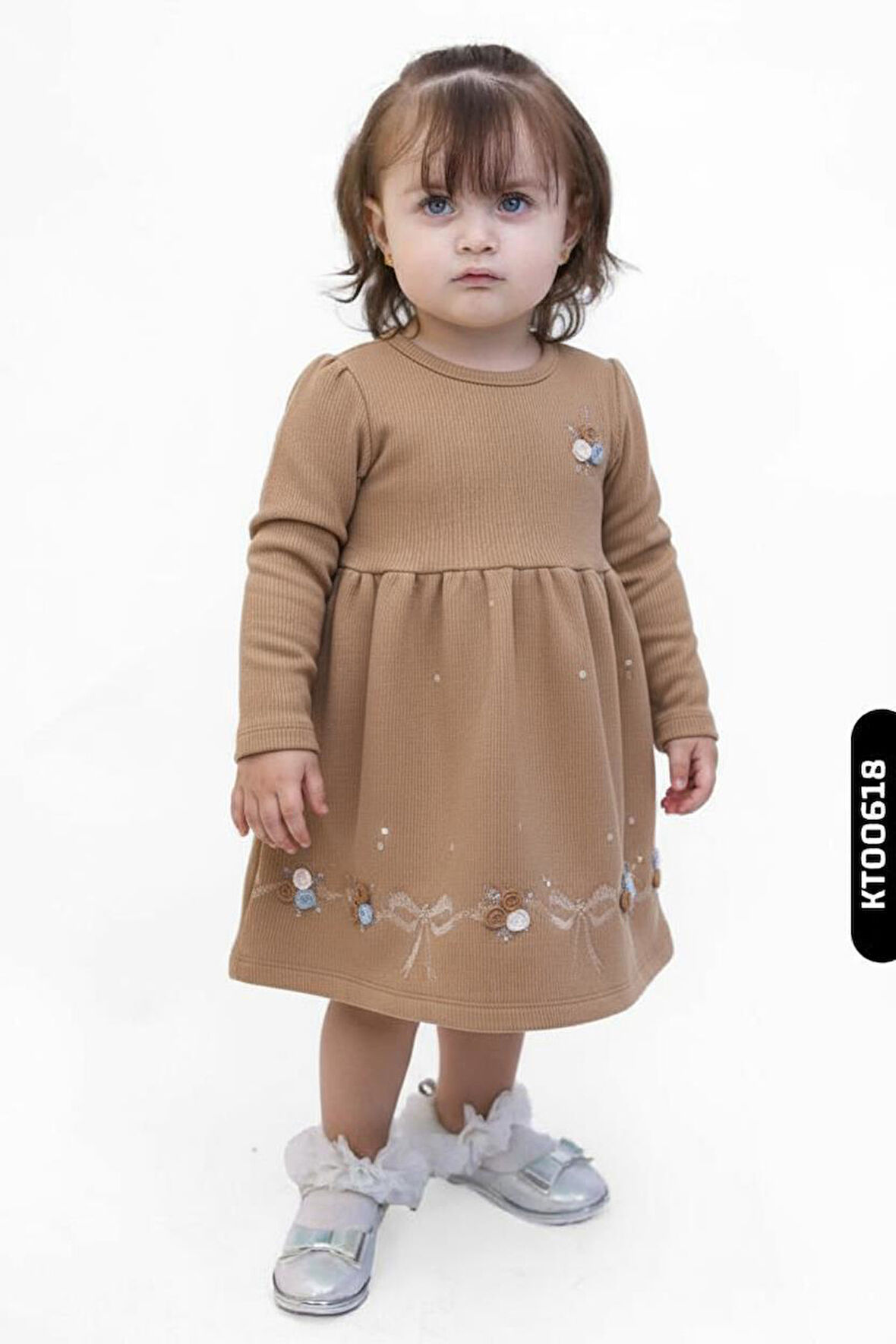 Kız Çocuk Elbise 9-24 Ay 52065