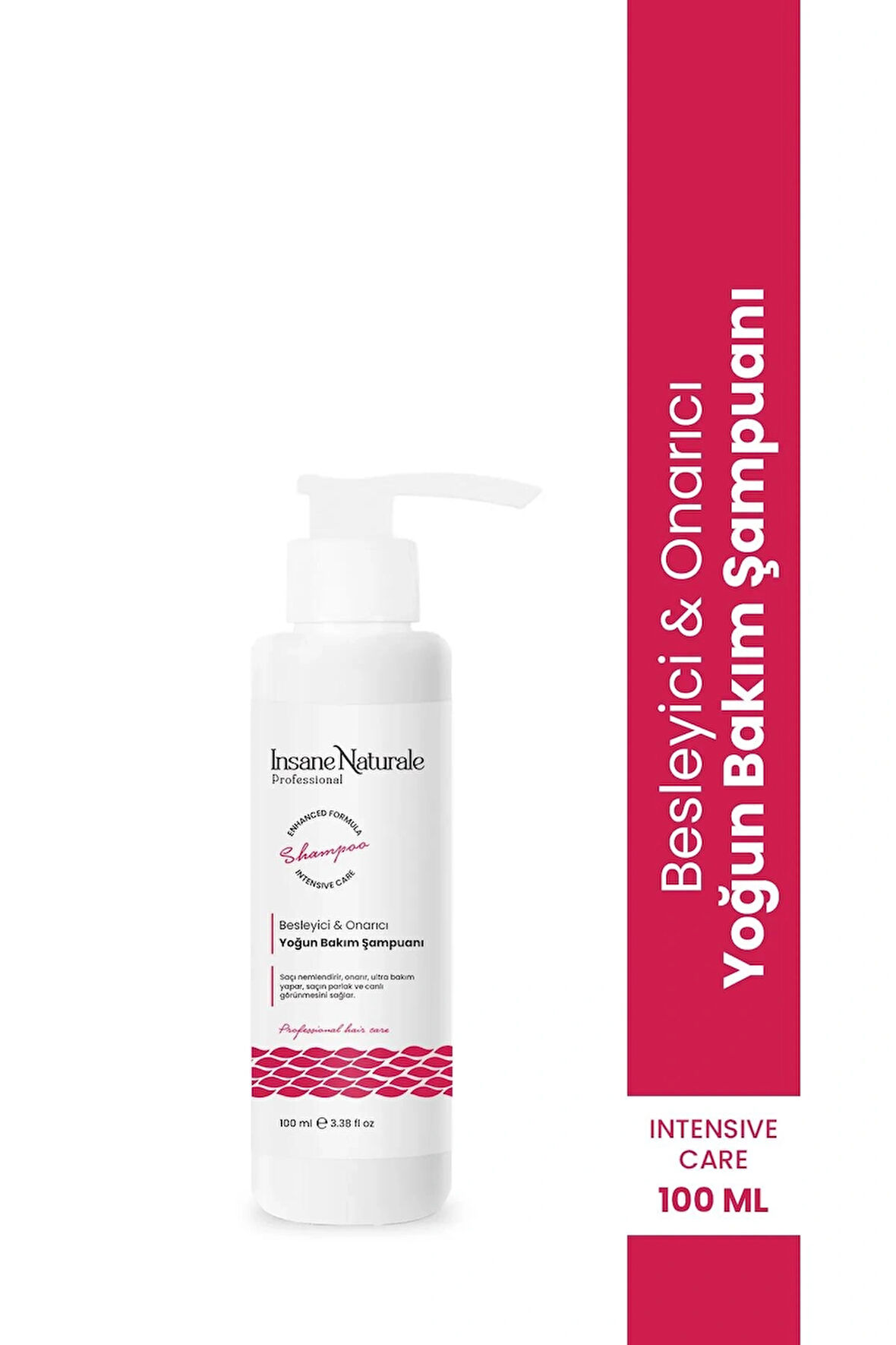 Besleyici & Onarıcı Yoğun Bakım Şampuanı (VALİZ-SEYAHAT BOY) 100 ml