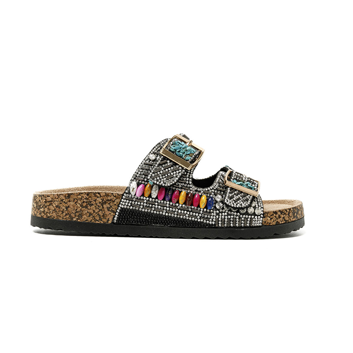 Kadın Terlik 25Y102-2 SY Guja Siyah