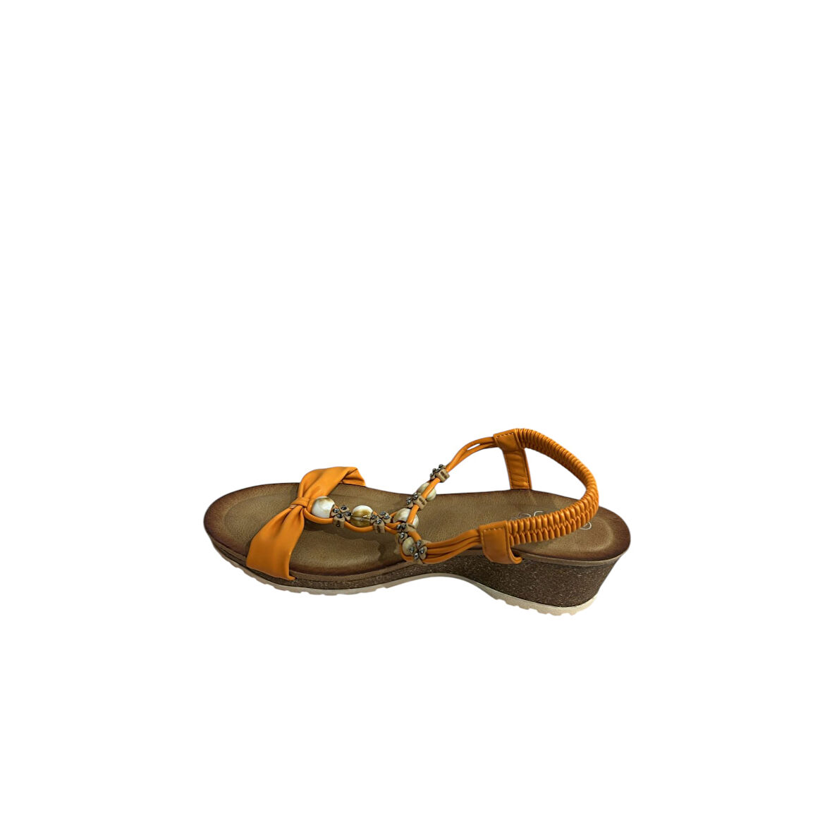 Boncuk Atkılı Sandalet 25Y151-5 (Kalıbı 1 Numara Küçüktür)