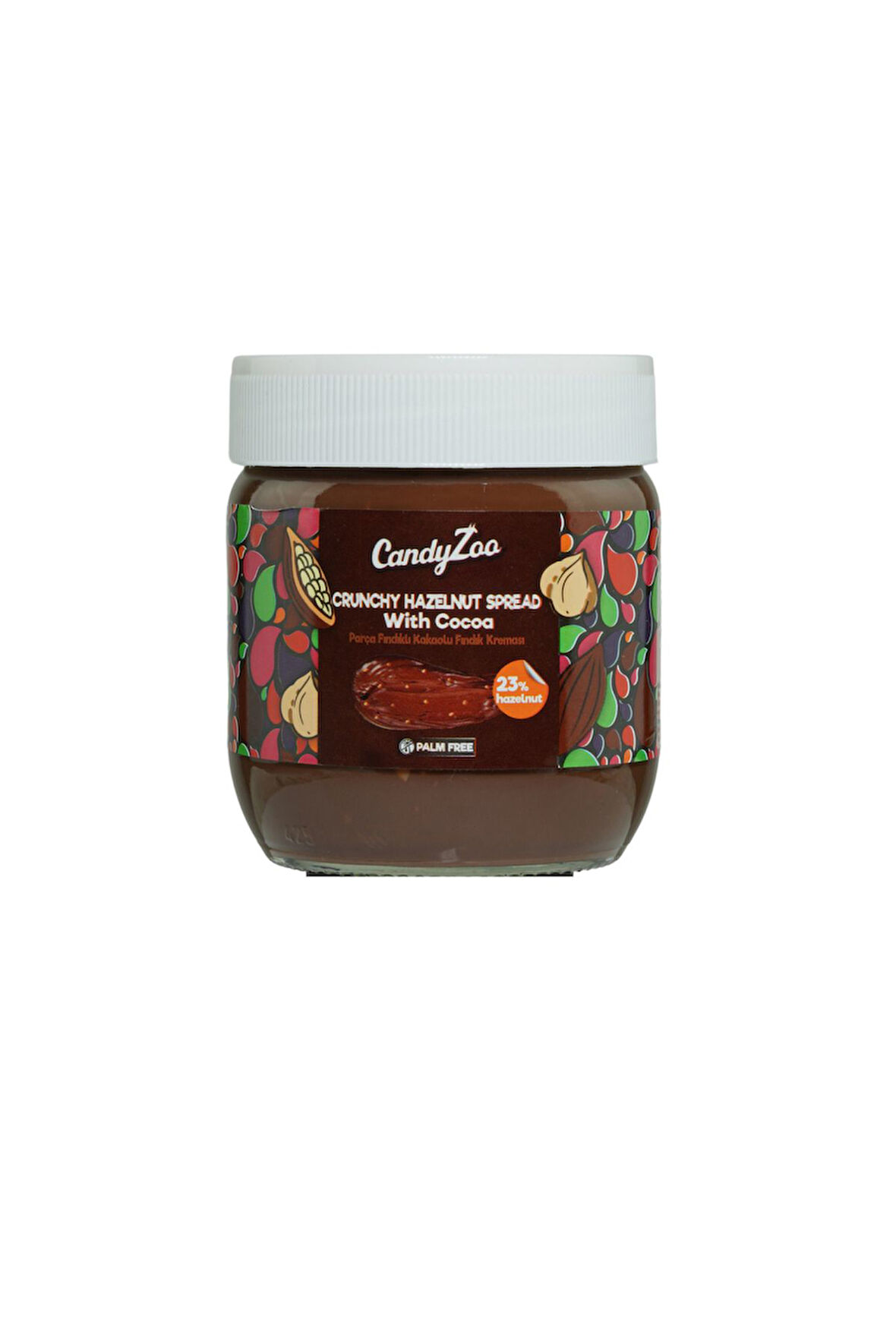 %23 Fındık Parçacıklı Kakaolu Fındık Kreması 400 Gr.