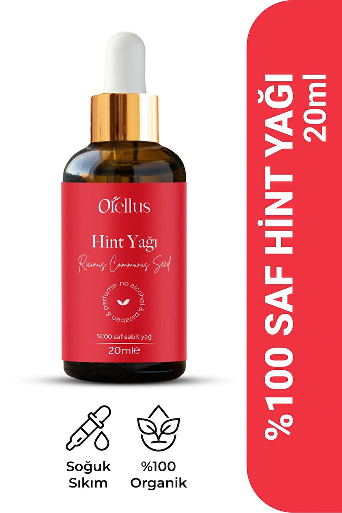 Hint Yağı %100 Soğuk Press ve Doğal 20 ml