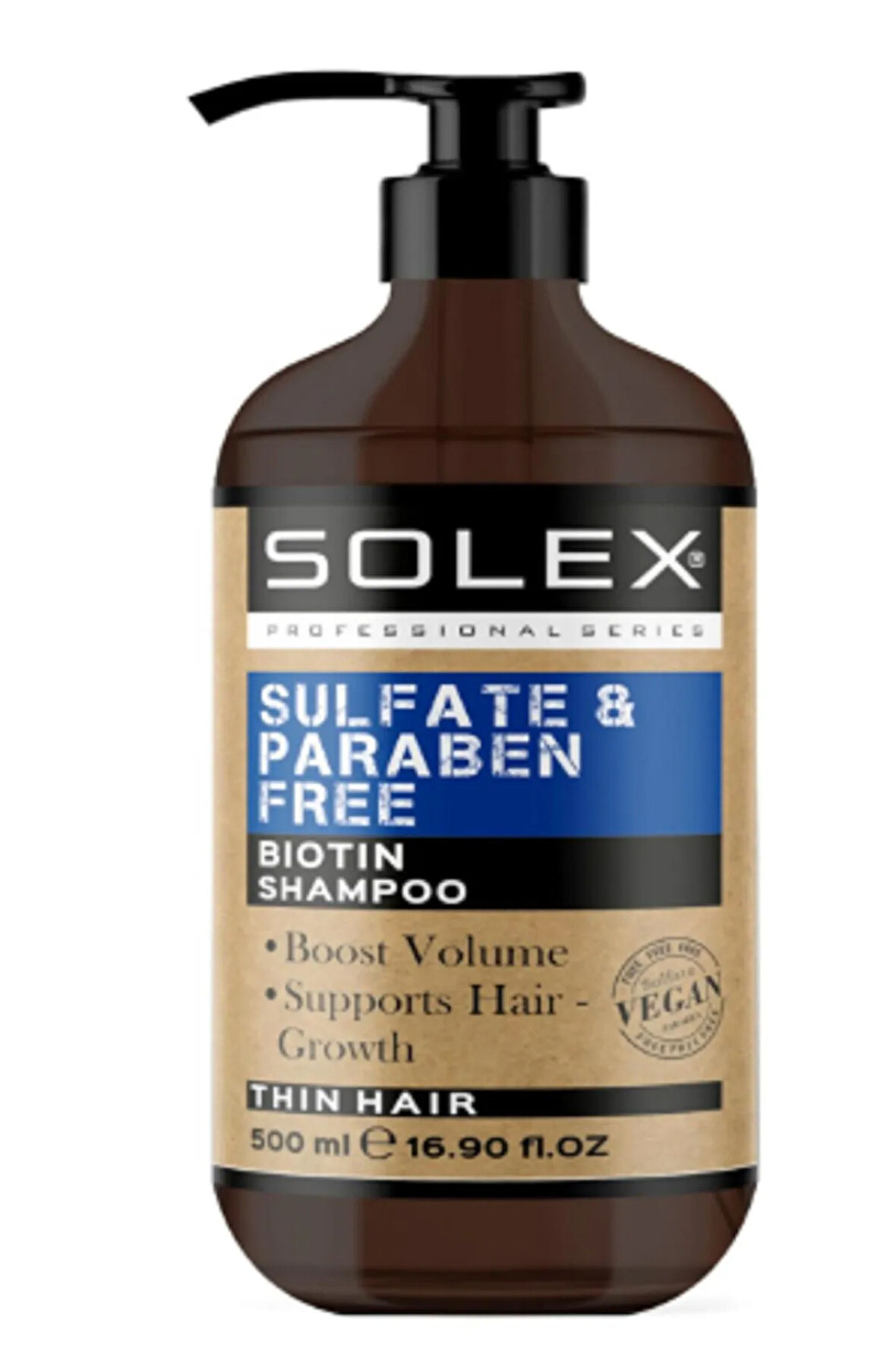 Sülfatsız Parabensiz Biotin Şampuan 500 ML