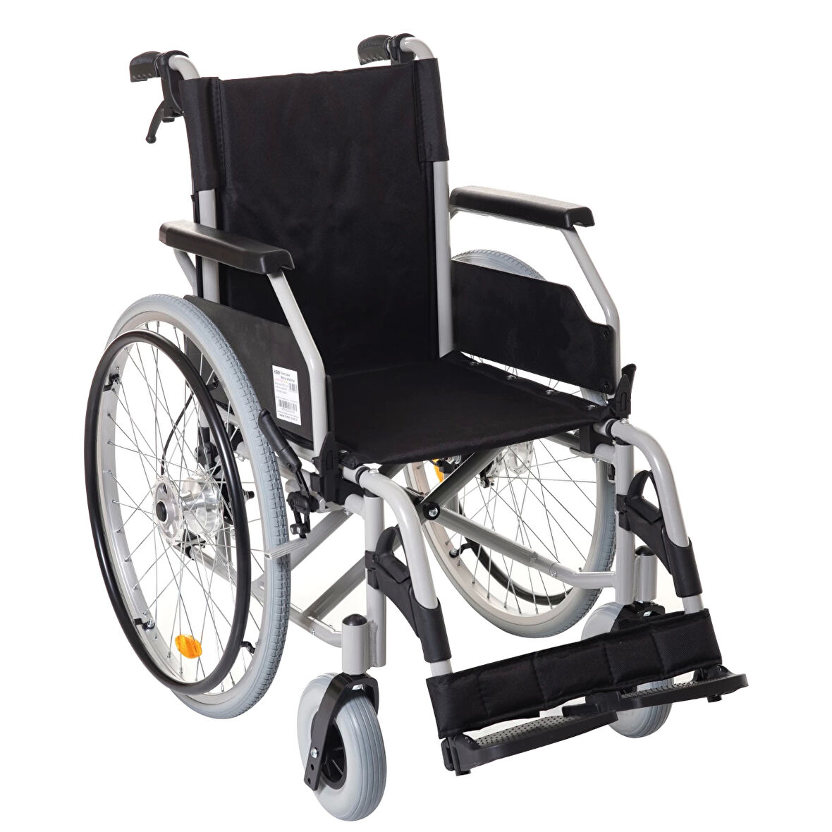 Römer Özellikli Alüminyum Manuel Tekerlekli Sandalye|Disk Frenli, Katlanabilir, Baldır Destekli R222