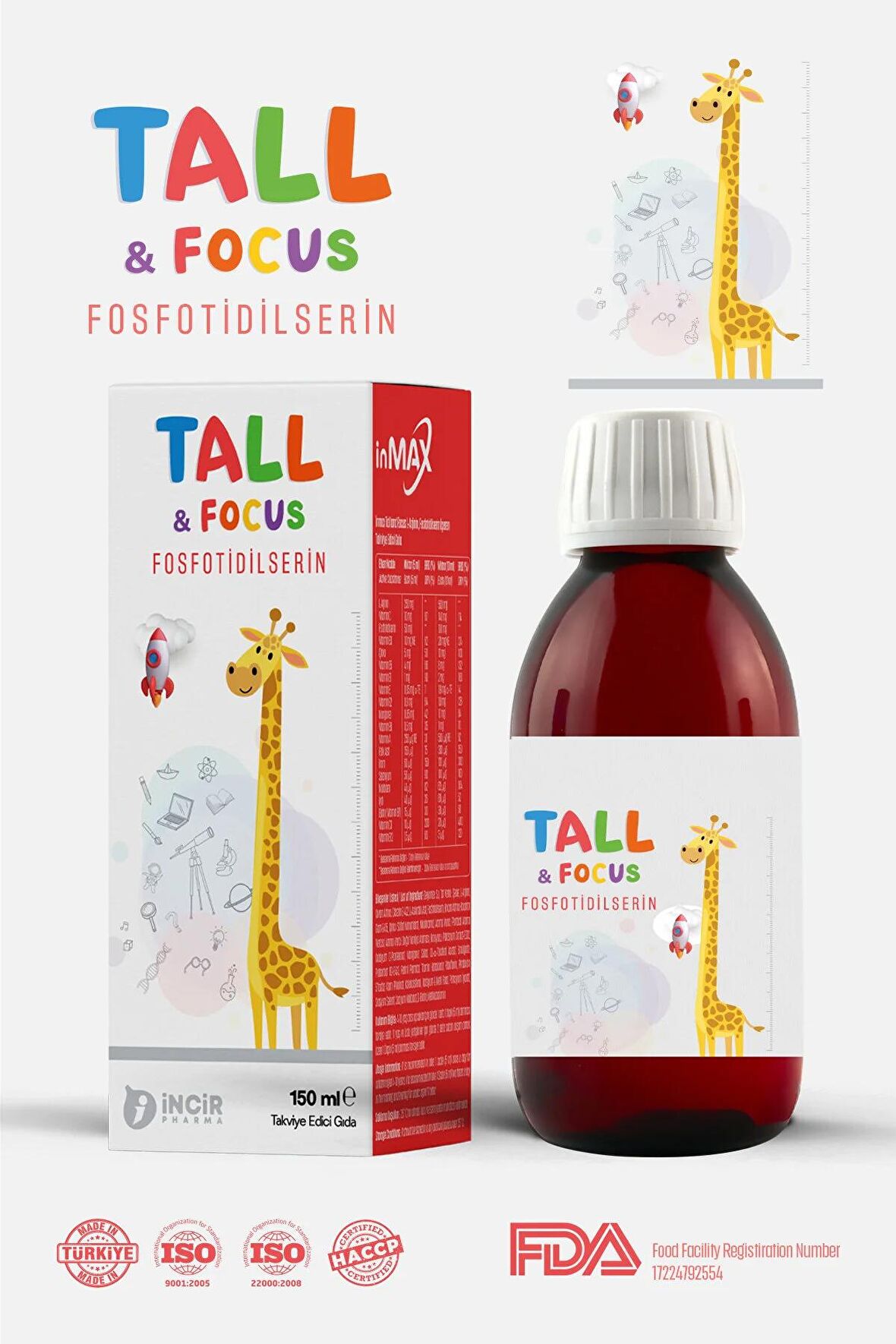 Tall and Focus (GİRLS & BOYS) Boy Uzamasına Destek