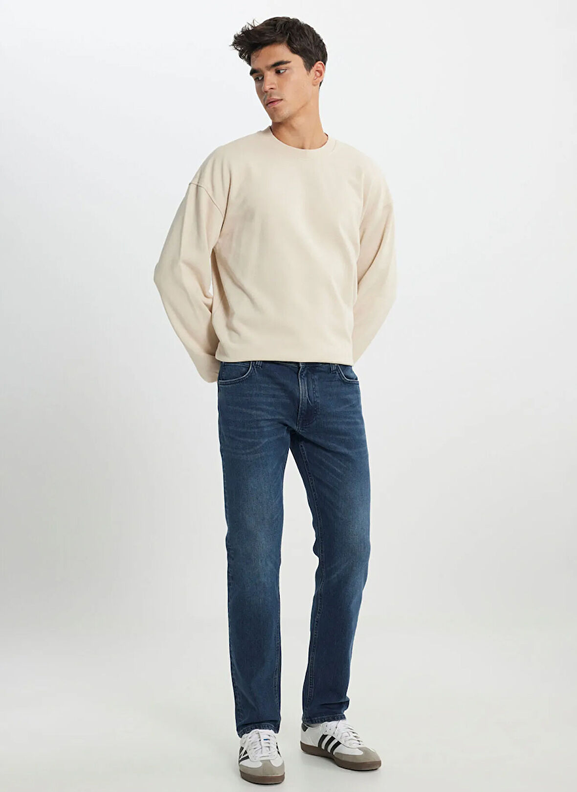 Lee Normal Bel Relaxed Erkek Denim Pantolon L7075626586 Daren Denim Pantolon