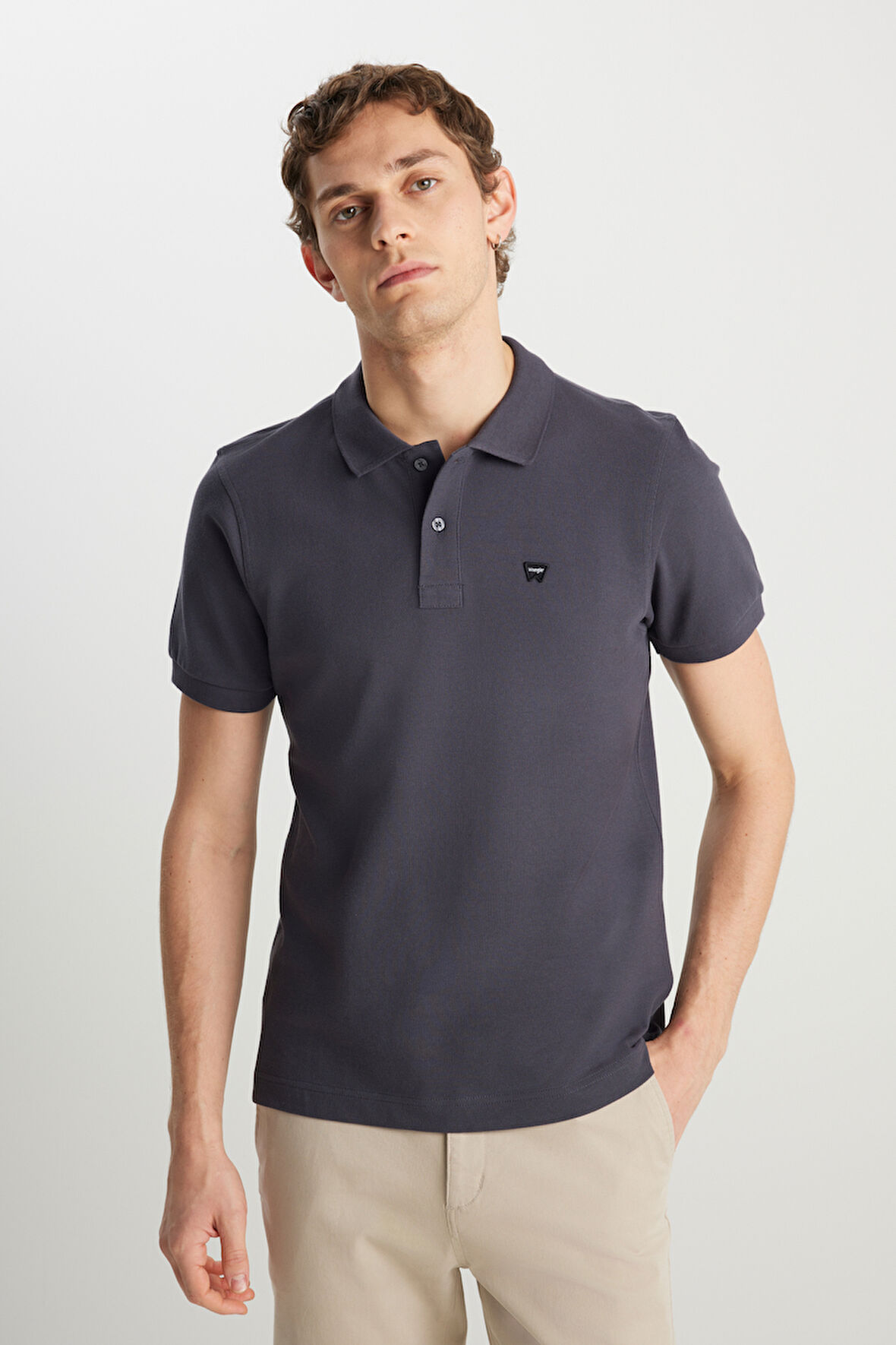 Wrangler Erkek Polo Yaka T Shirt MW7D5K4XX2T003