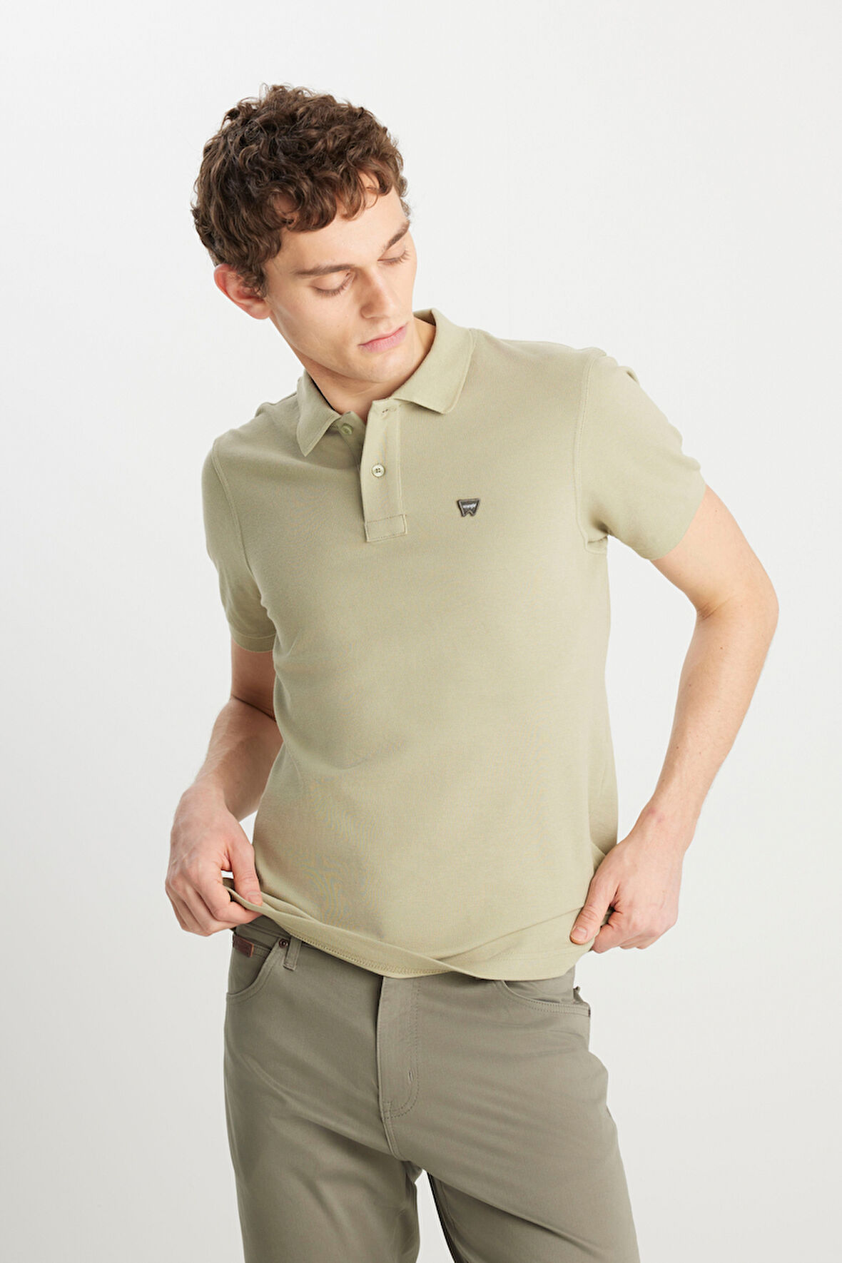 Wrangler Regular Fit Erkek Polo T-shirt MW7D5K4XX2T37Y