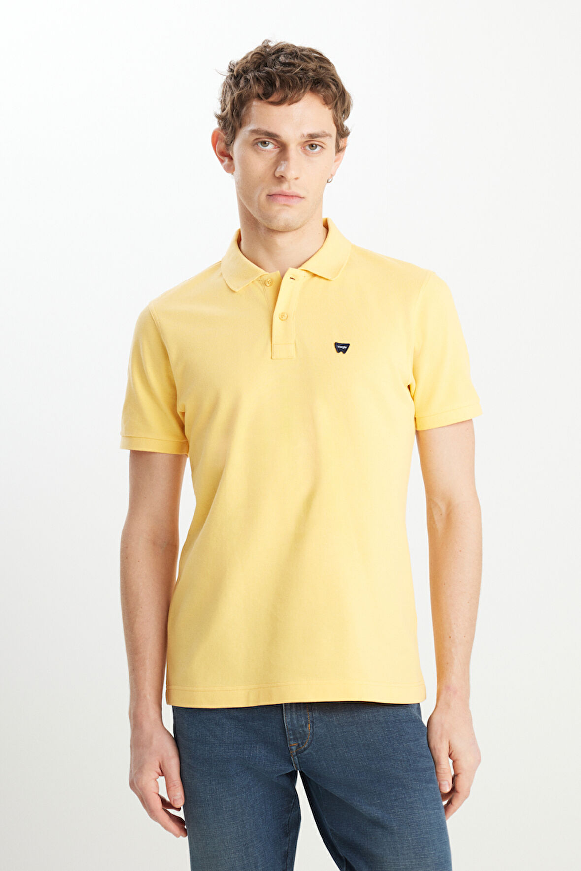 Wrangler Regular Fit Erkek Polo T-shirt MW7D5K4XX2TXCU