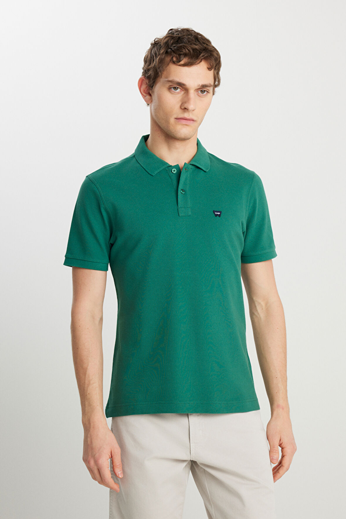 Wrangler Regular Fit Erkek Polo T-shirt MW7D5K4XX2T300