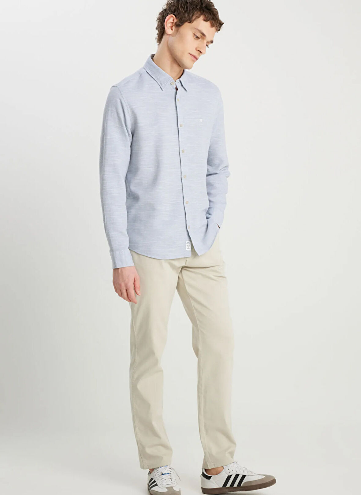 Wrangler Normal Bel Straight Taş Erkek Chino Pantolon W1218646369 Texas Pantolon