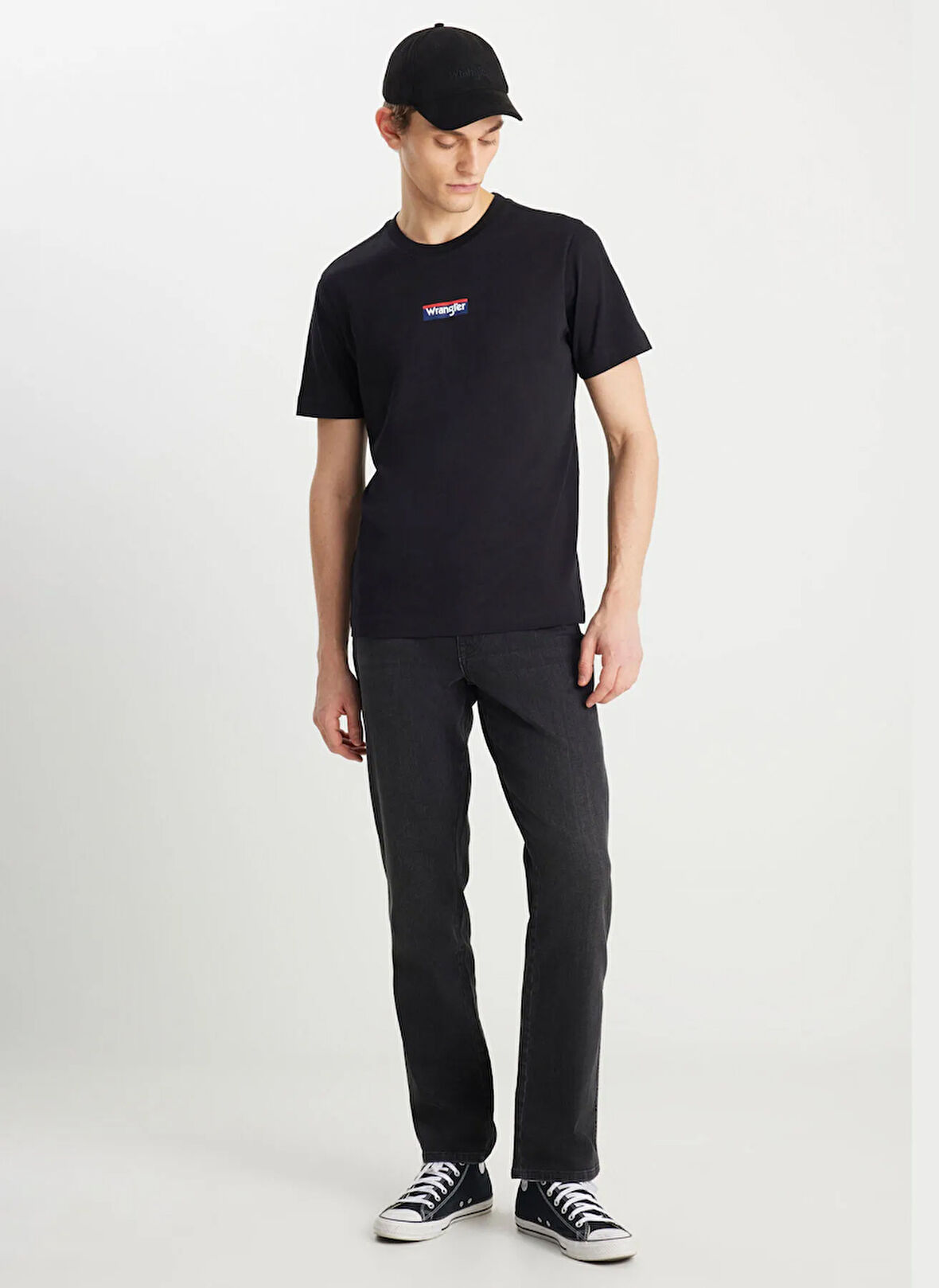 Wrangler Normal Bel Straight Erkek Denim Pantolon W12100012TI Texas Denim Pantolon