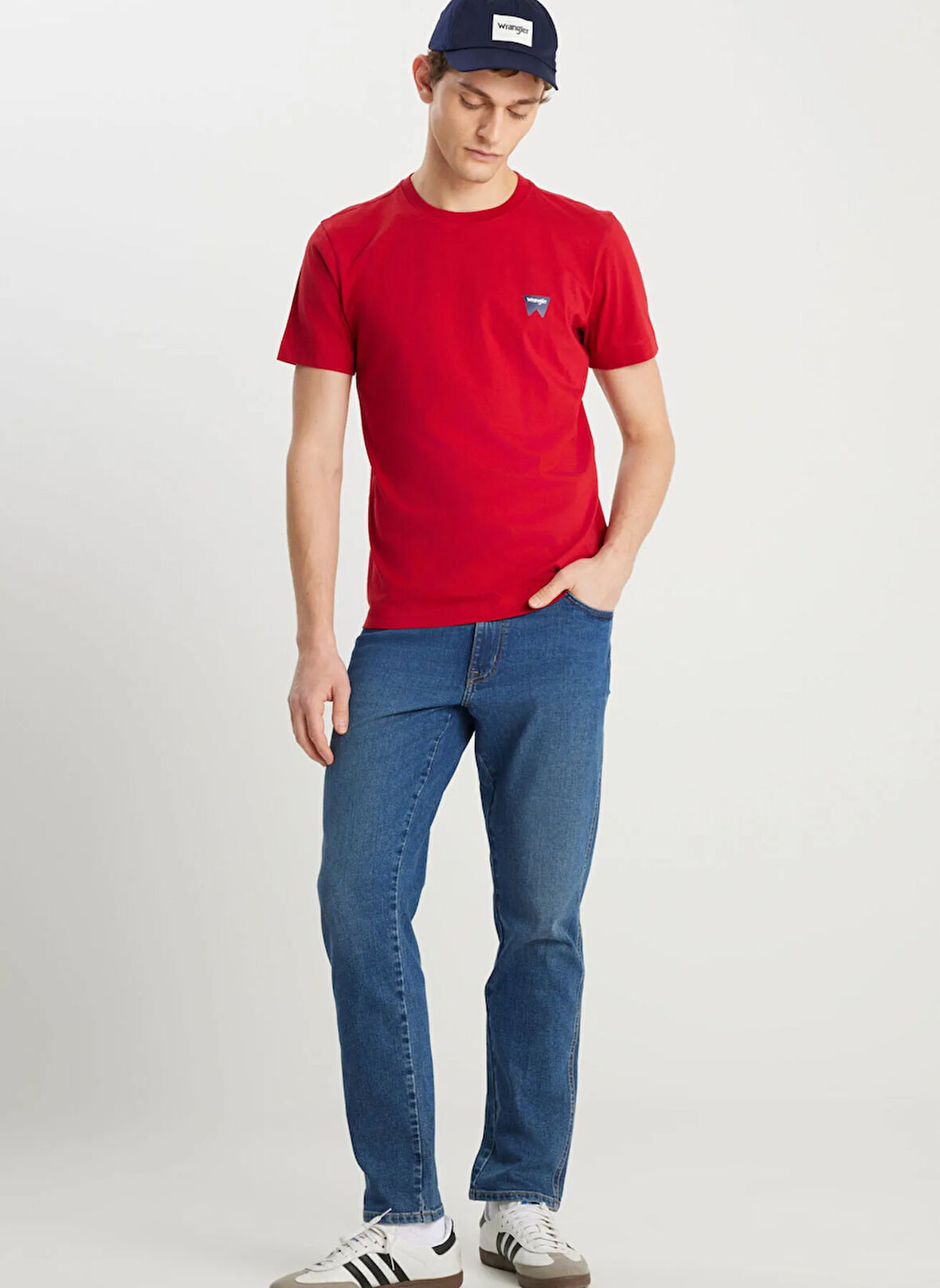 Wrangler Normal Bel Slim Fit Erkek Denim Pantolon W12S00032317 Texas Slim Denim