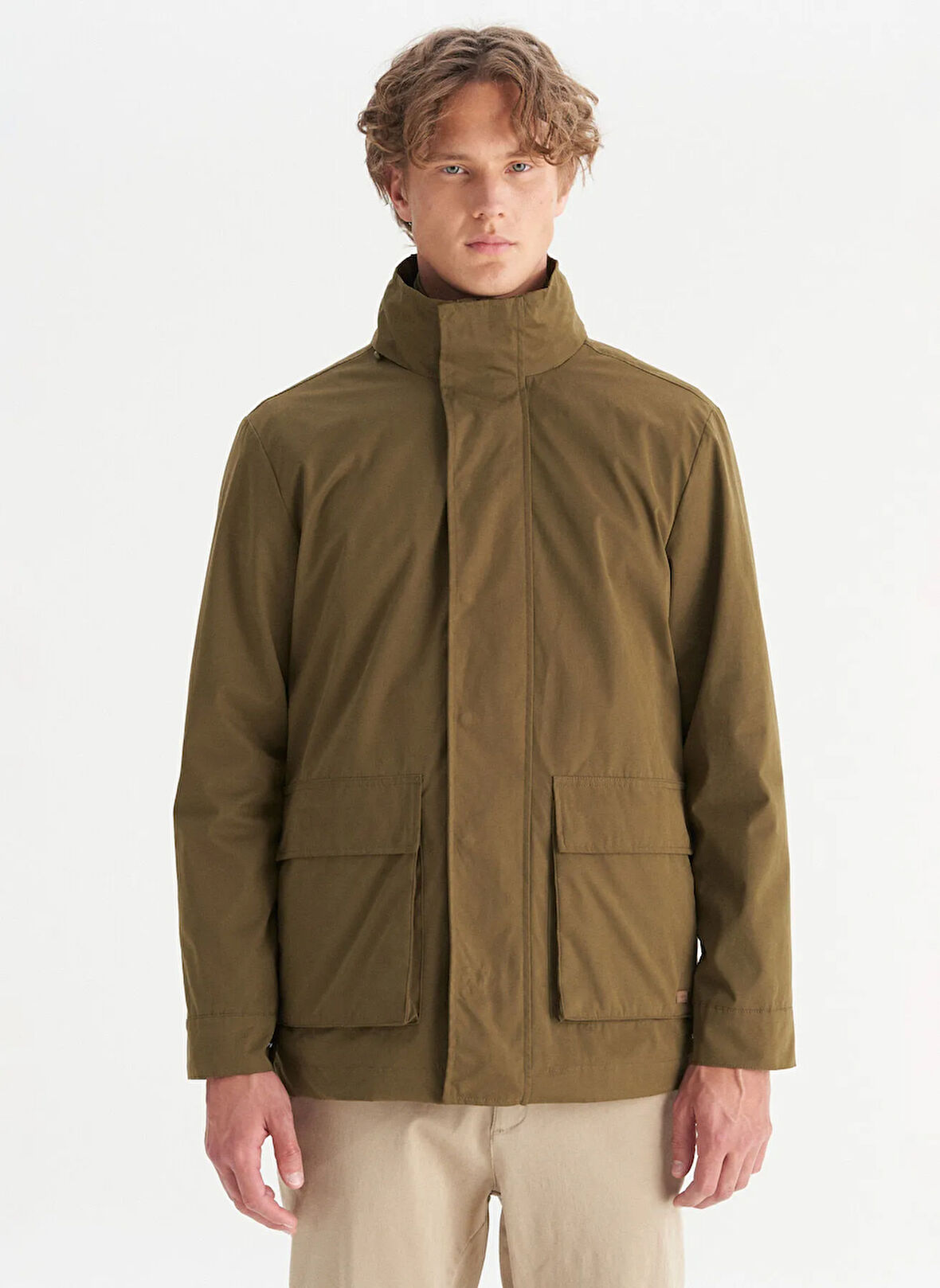 Wrangler Haki Erkek Parka W2520422801 Haki Parka