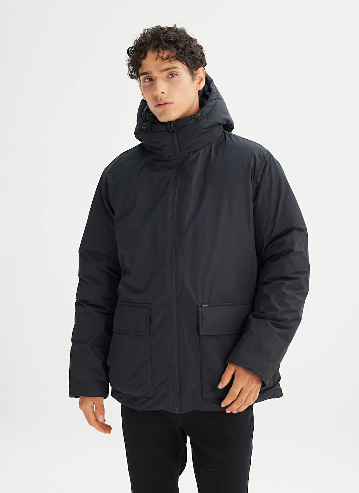 Lee Siyah Erkek Mont LR317064001 Siyah Mont