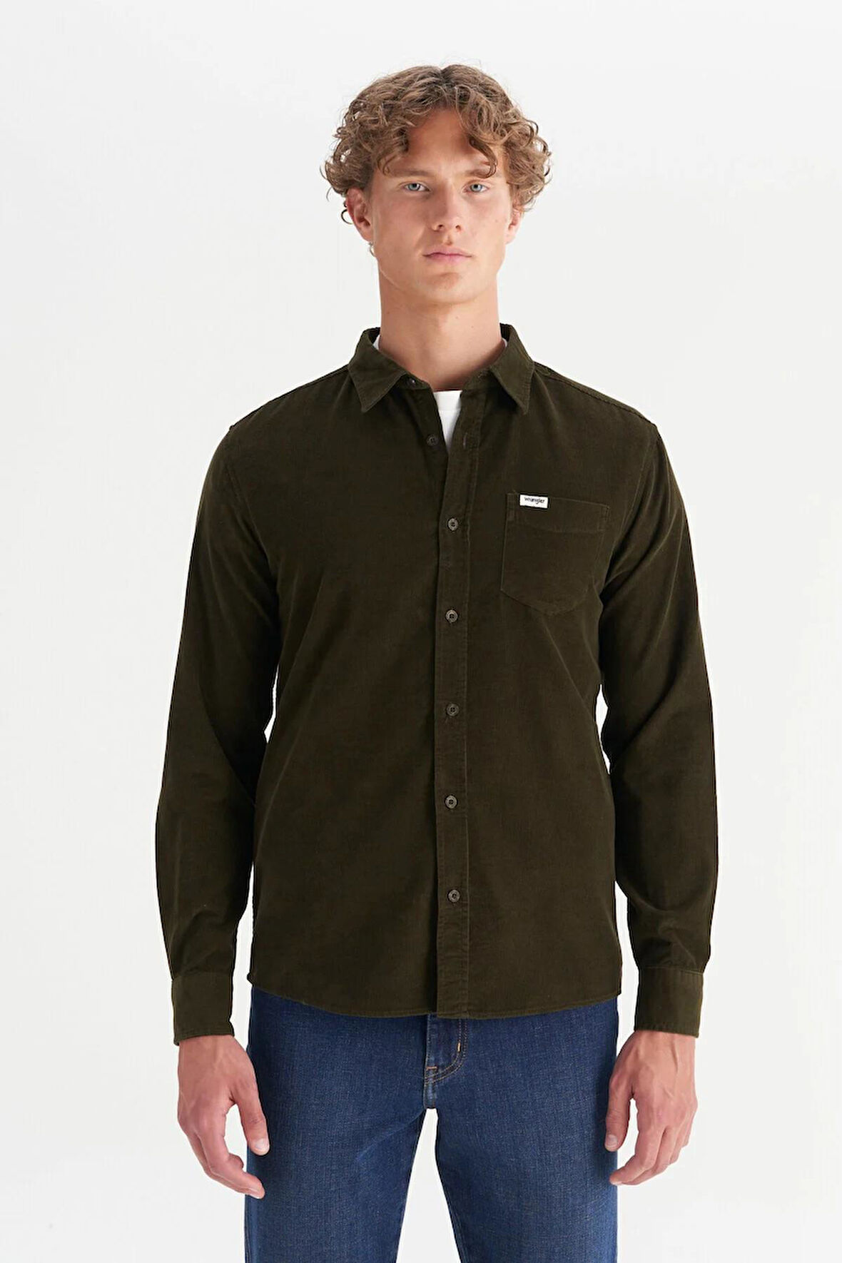 Wrangler Erkek Kadife Gömlek MW5A14AXIX