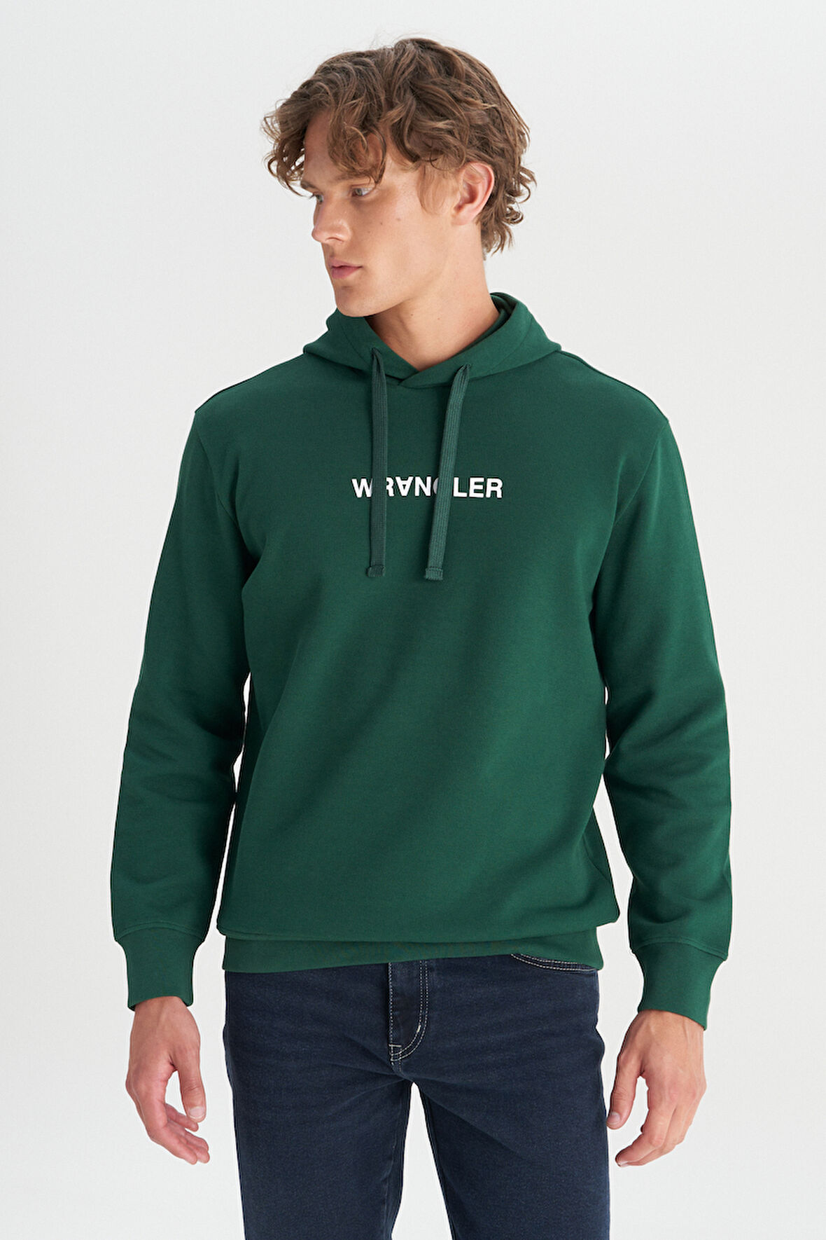 Pamuklu Regular Fit Normal Kesim Kapüşonlu Logo Detaylı Sweatshirt