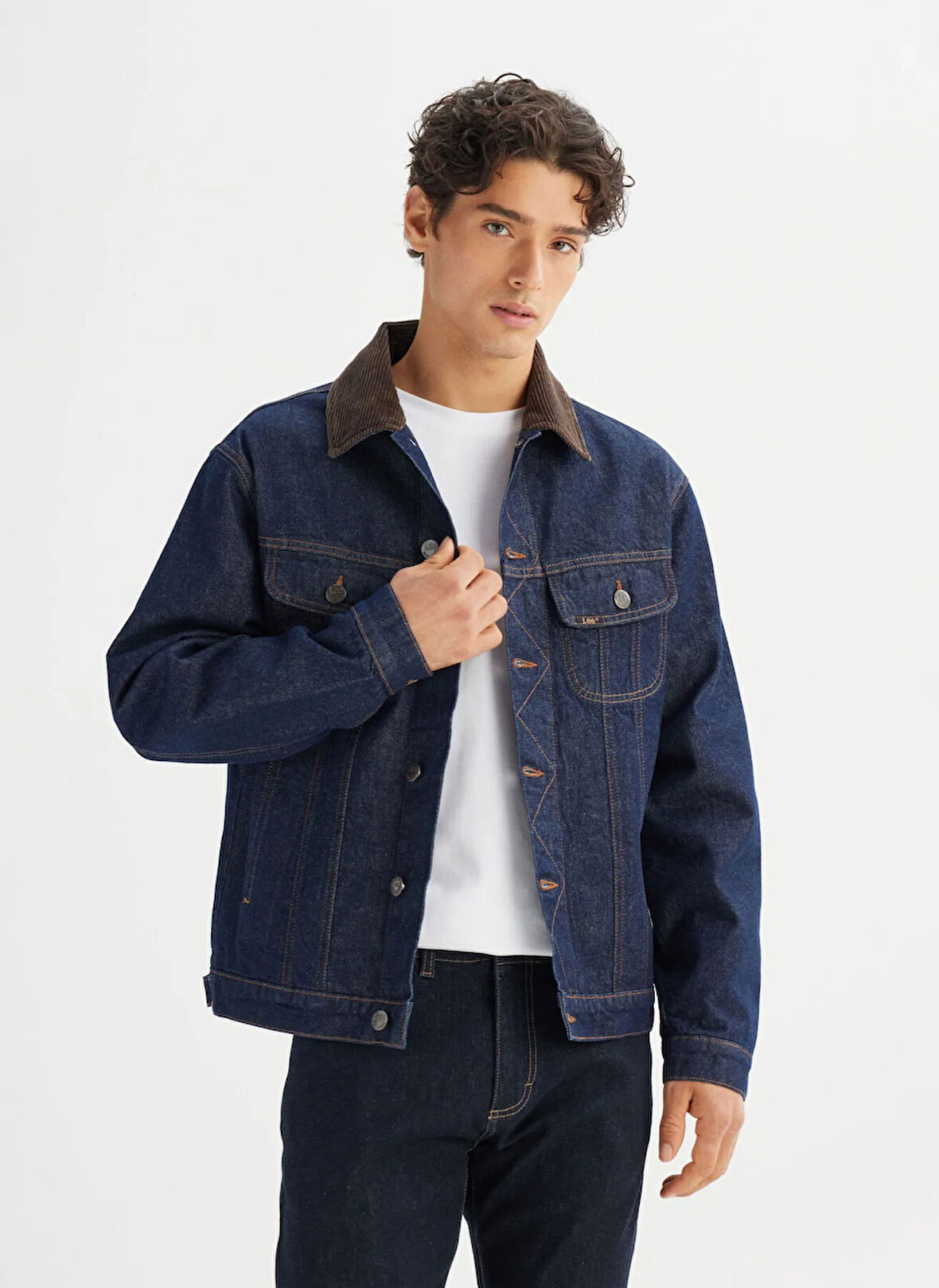 Lee Lacivert Erkek Denim Ceket L252001723 Lacivert Denim Ceket