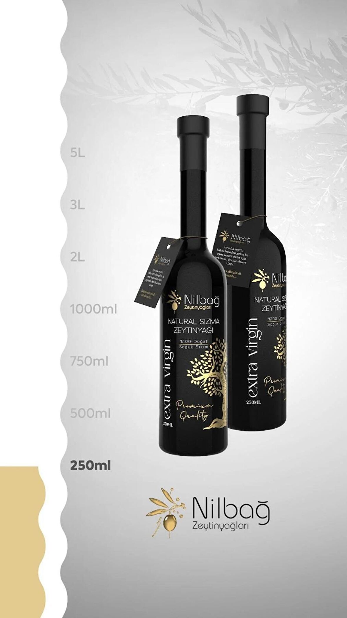 Ayvalık Erken Hasat Natural Sızma Zeytinyağı Soğuk Sıkım Opera 250 ml