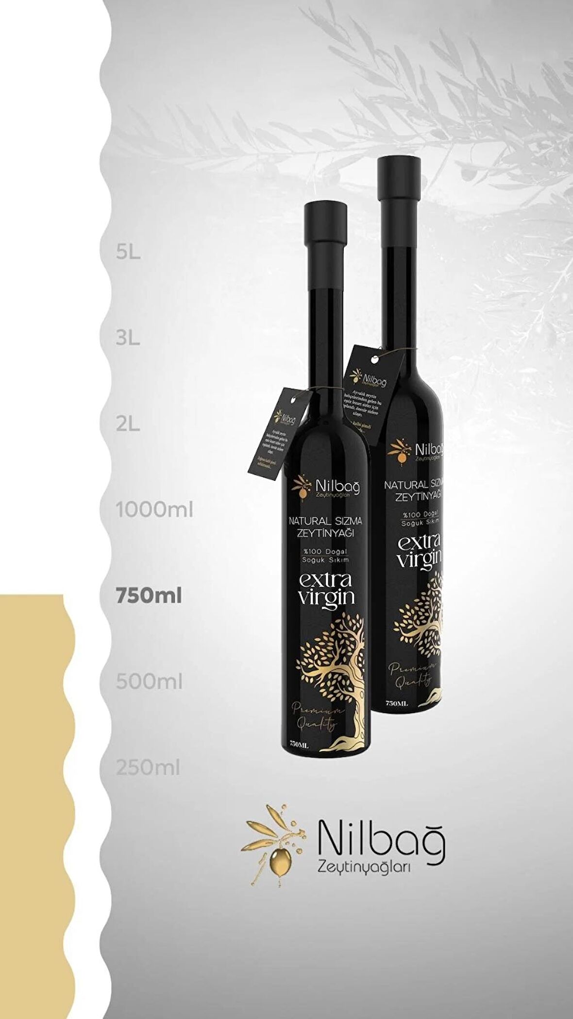 Ayvalık Erken Hasat Natural Sızma Zeytinyağı Soğuk Sıkım Opera 750 ml