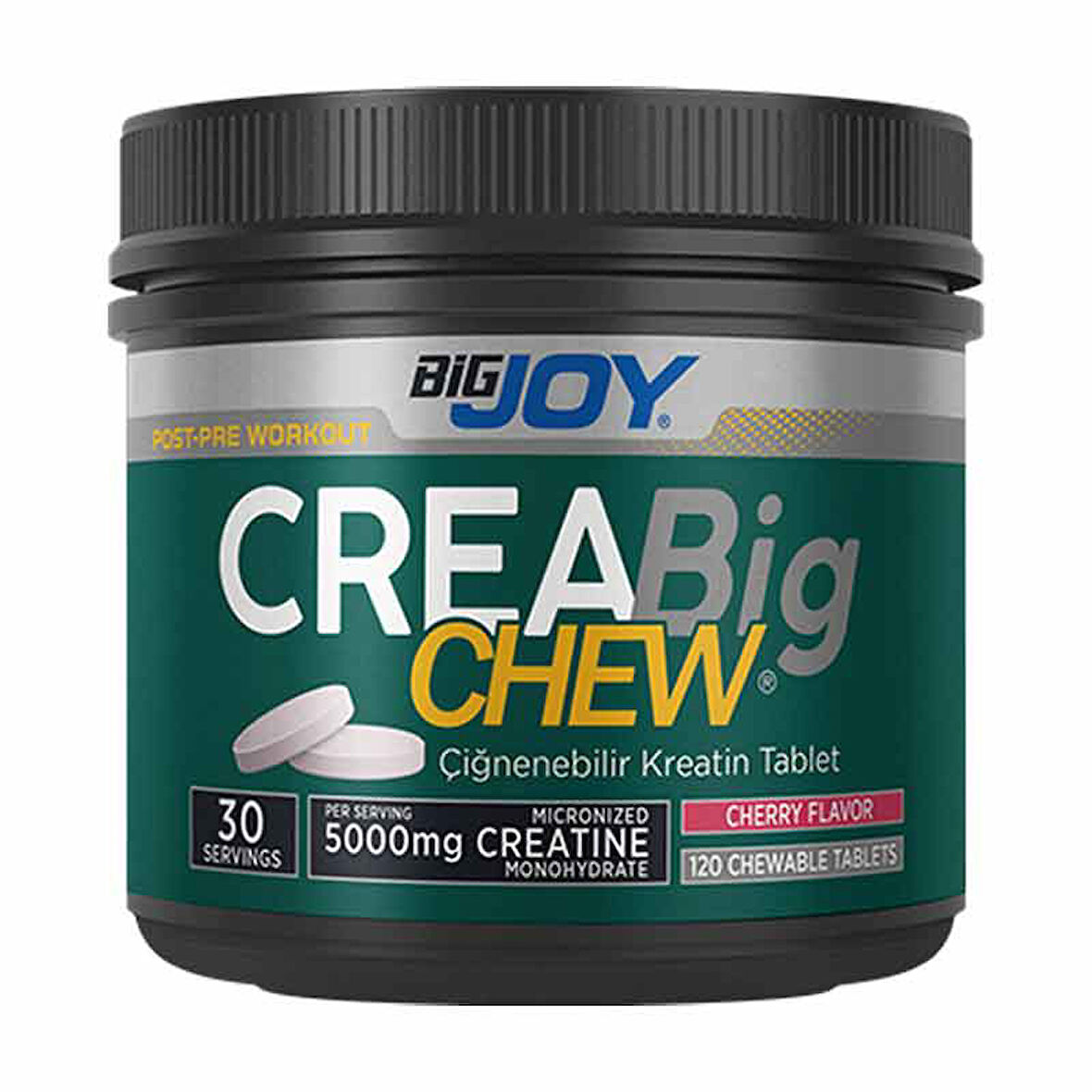 Big Joy Creabig Chew 120 Tablet - VİŞNE