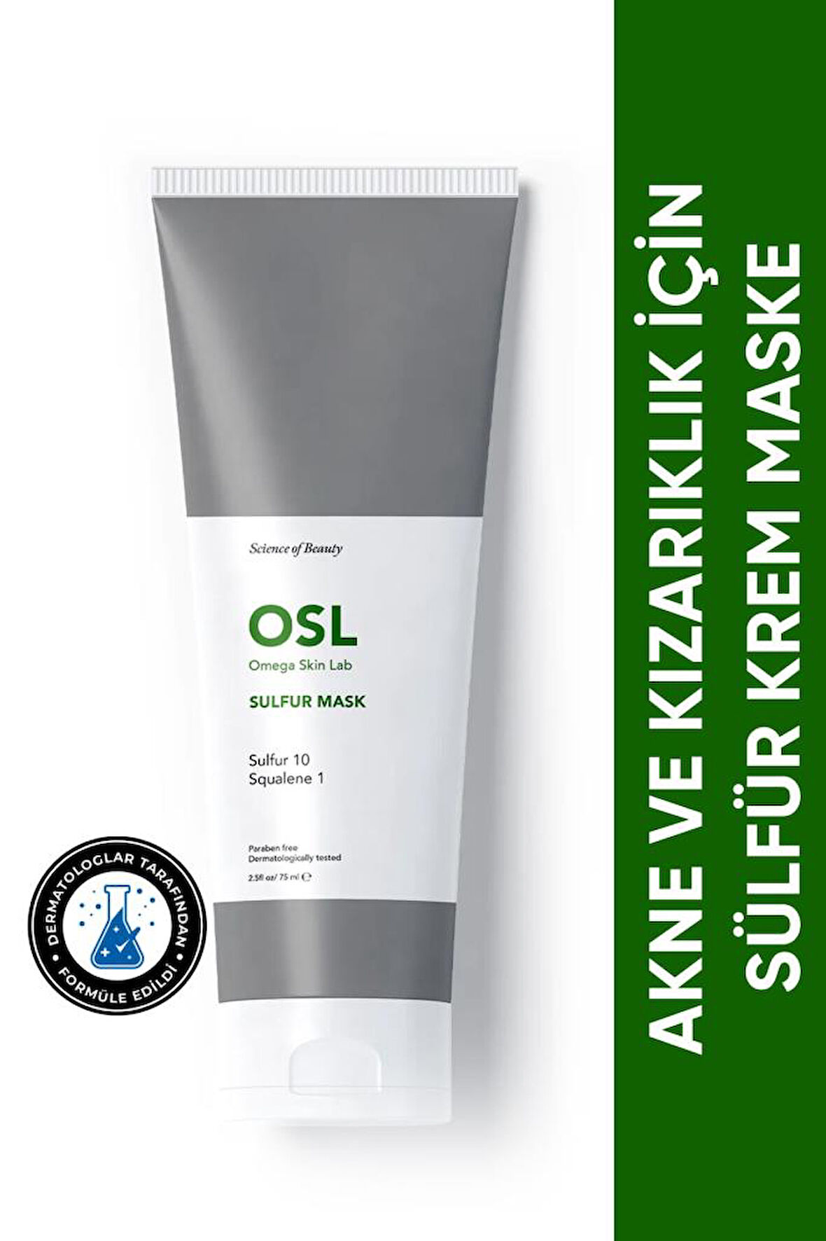 OMEGA SKIN LAB Sulfur Mask 75 ml