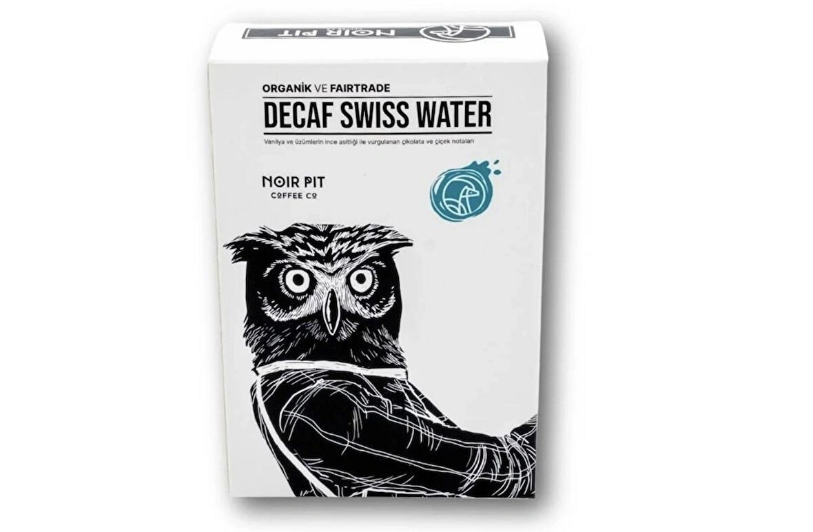 Decaf Swiss Water Çekirdek Kahve 250 Gr.