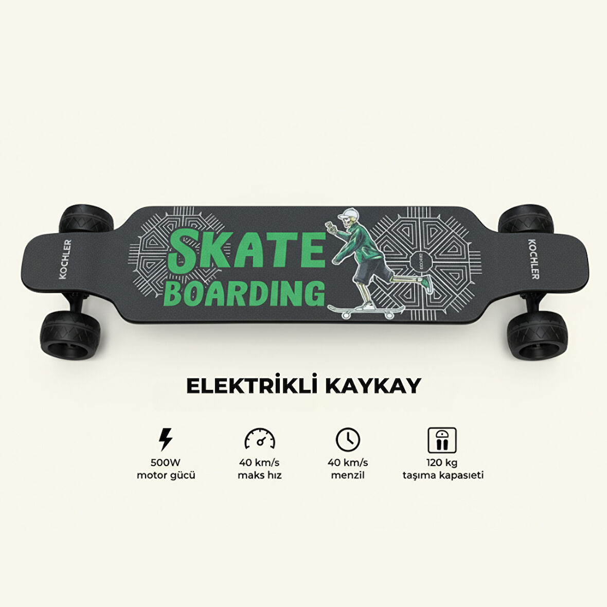 ELEKTRİKLİ KAYKAY MODEL 1  H2B-02PRO