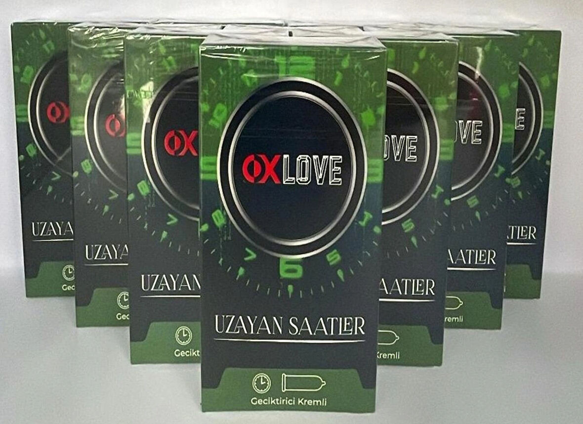 OXLOVE Uzayan Saatler Geciktirici Kremli Prezervatif 10'lu