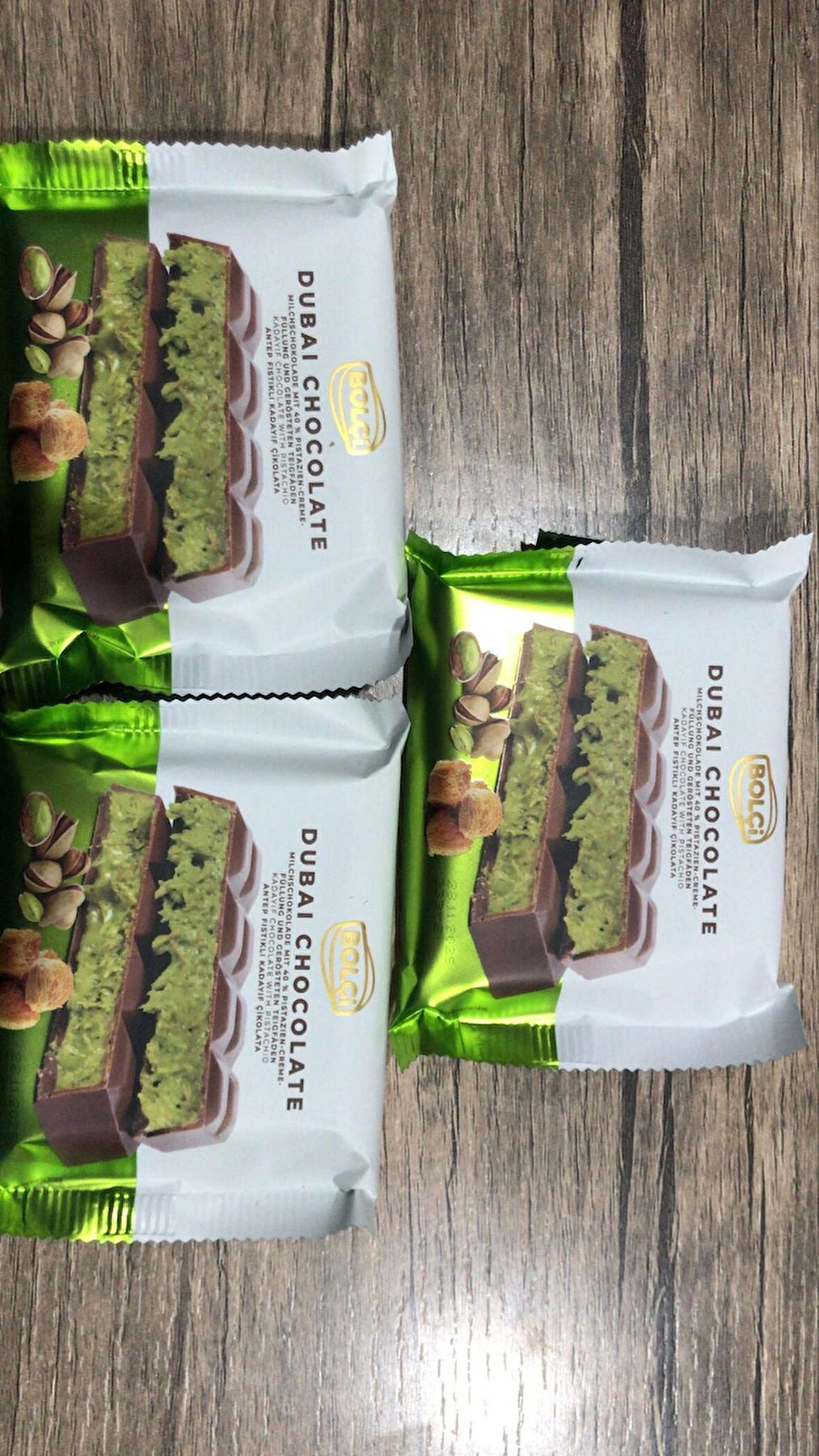 Bolçi Dubai Chocolate 100 gr x 3 Adet