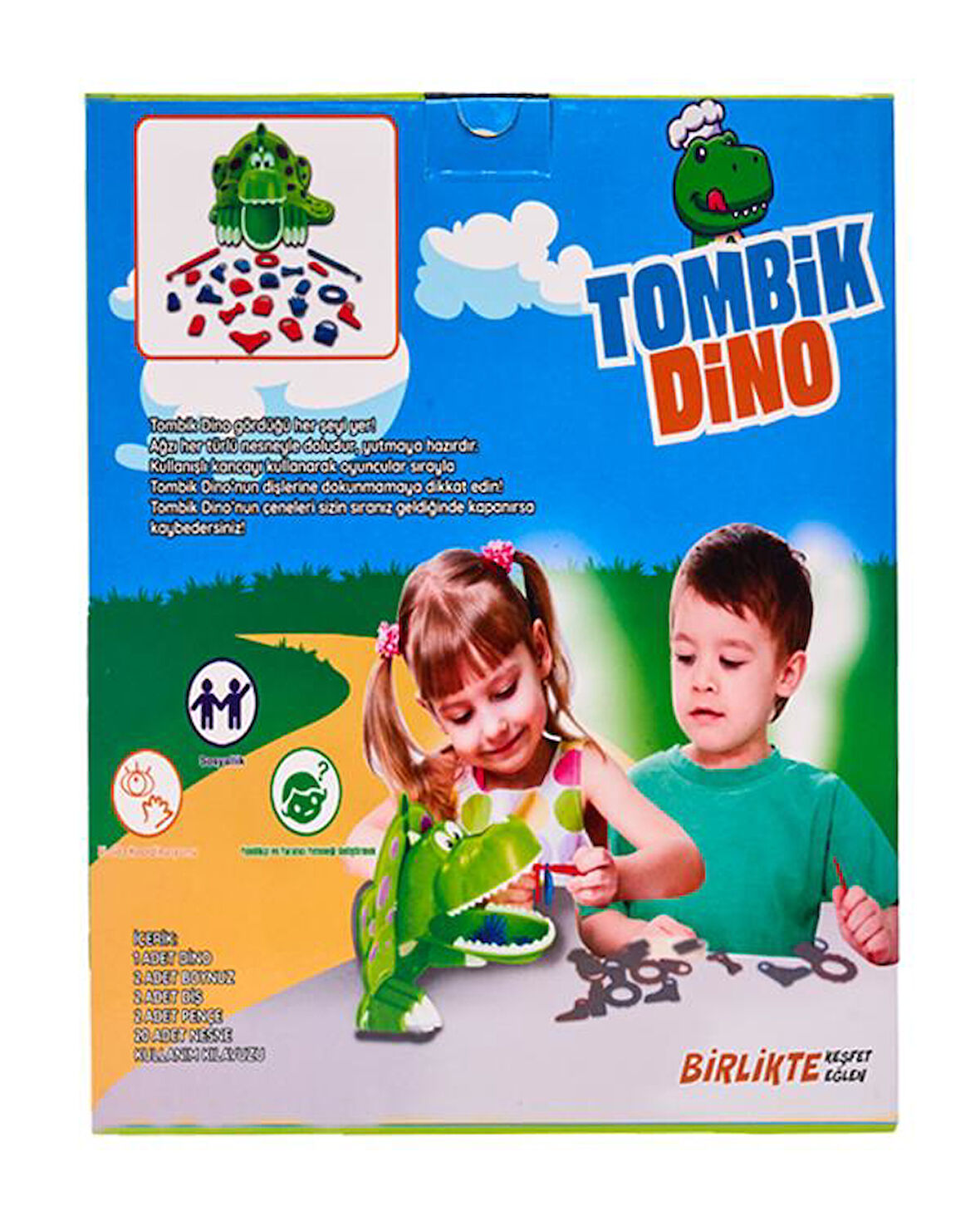 Dostoys Tombik Dino Kutu Oyunu