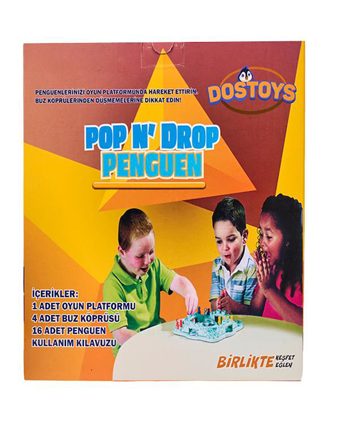 Dostoys Pop N Drop Penguen Kutu Oyunu