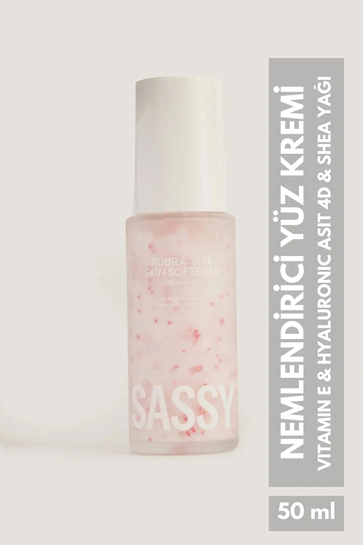 Yoğun Nemlendirici Ve Besleyici Yüz Kremi Rubra-vita Skin Softener (E VİTAMİN&HYALURONİK ASİT)50ml