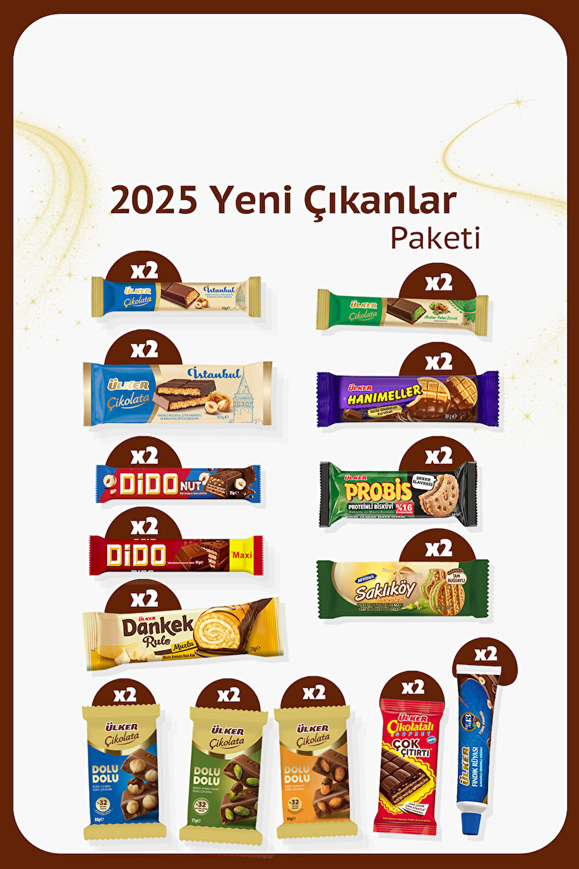 2025 Yeni Çıkan Efsane Lezzetler Paketi