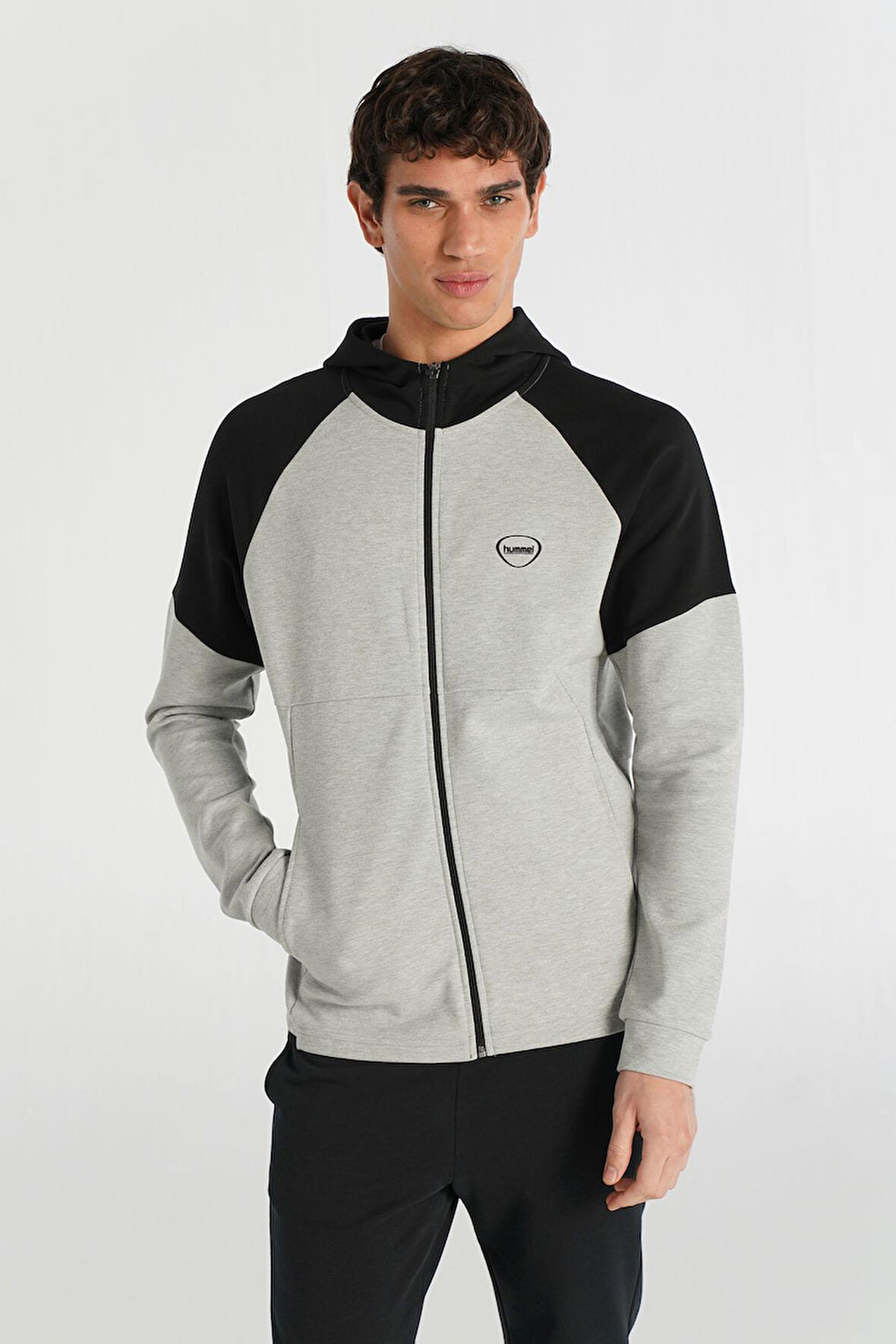 Hummel 921257-2393 Inter Zip Erkek Spor Ceket