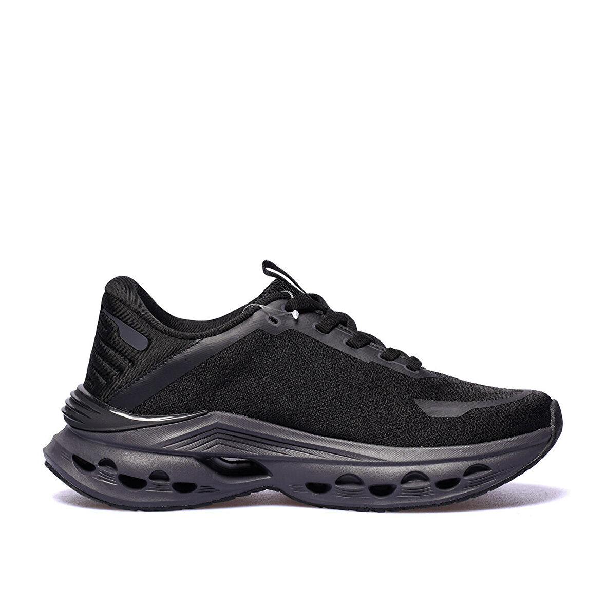 Siyah Hafif Esnek Unisex Spor Ayakkabı 900683 Hml Horizon Tonal