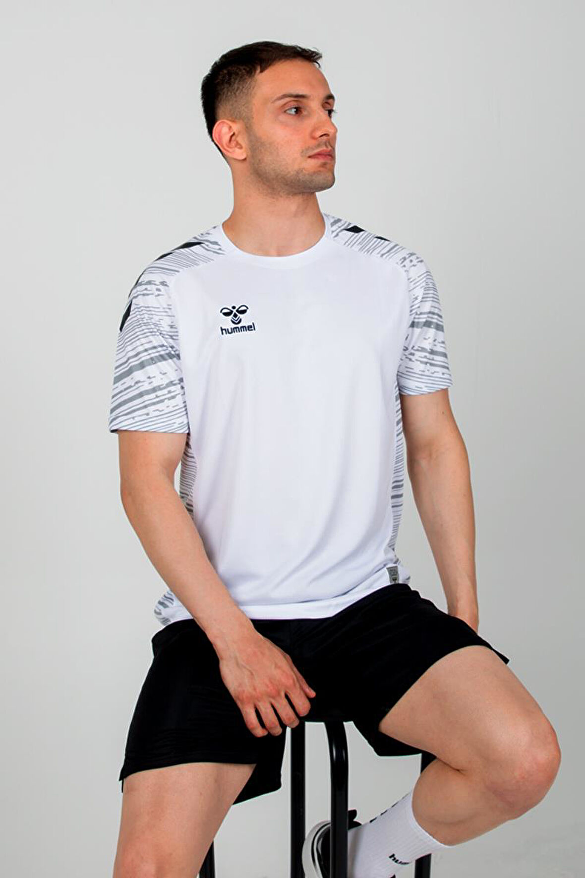 Line Antrenman Tişört Beyaz