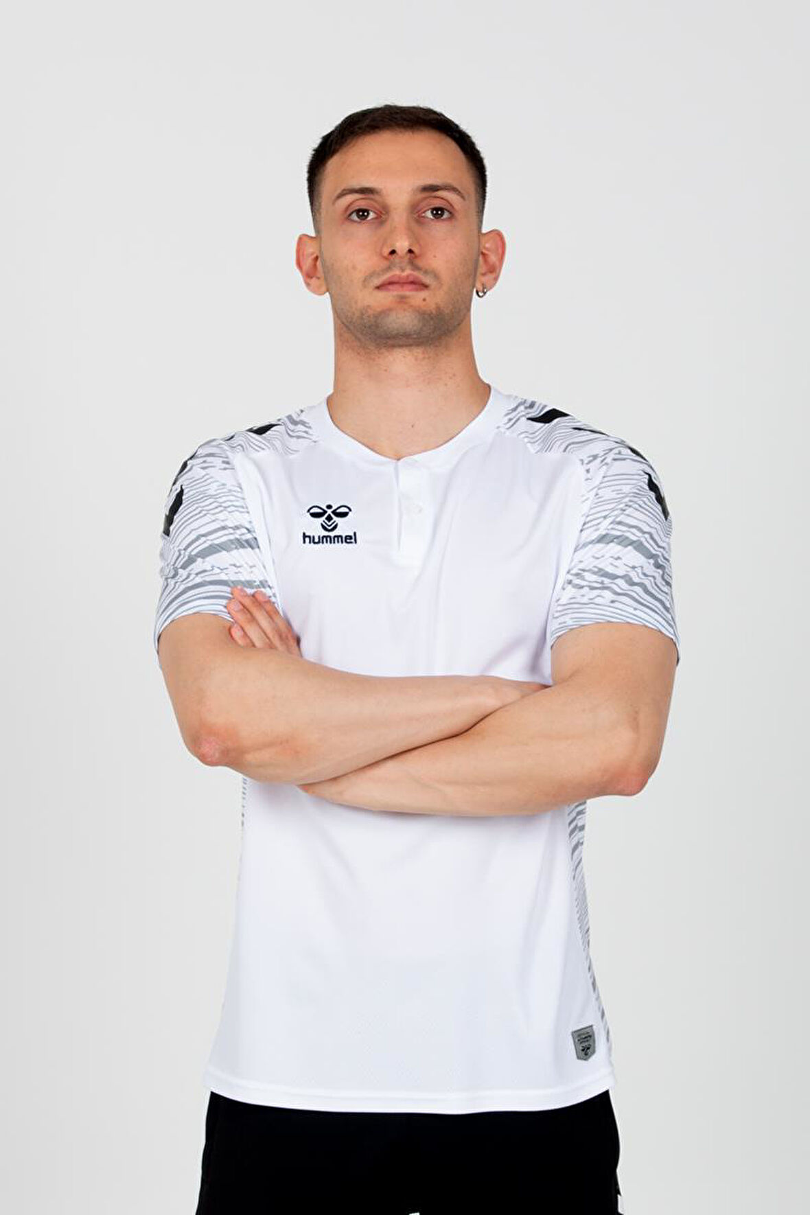 Hummel Line Kamp Tişört Beyaz