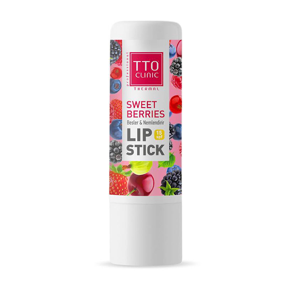 TTO Clinic Thermal SPF15+ Lip Stick 5 gr - Tatlı Meyveler