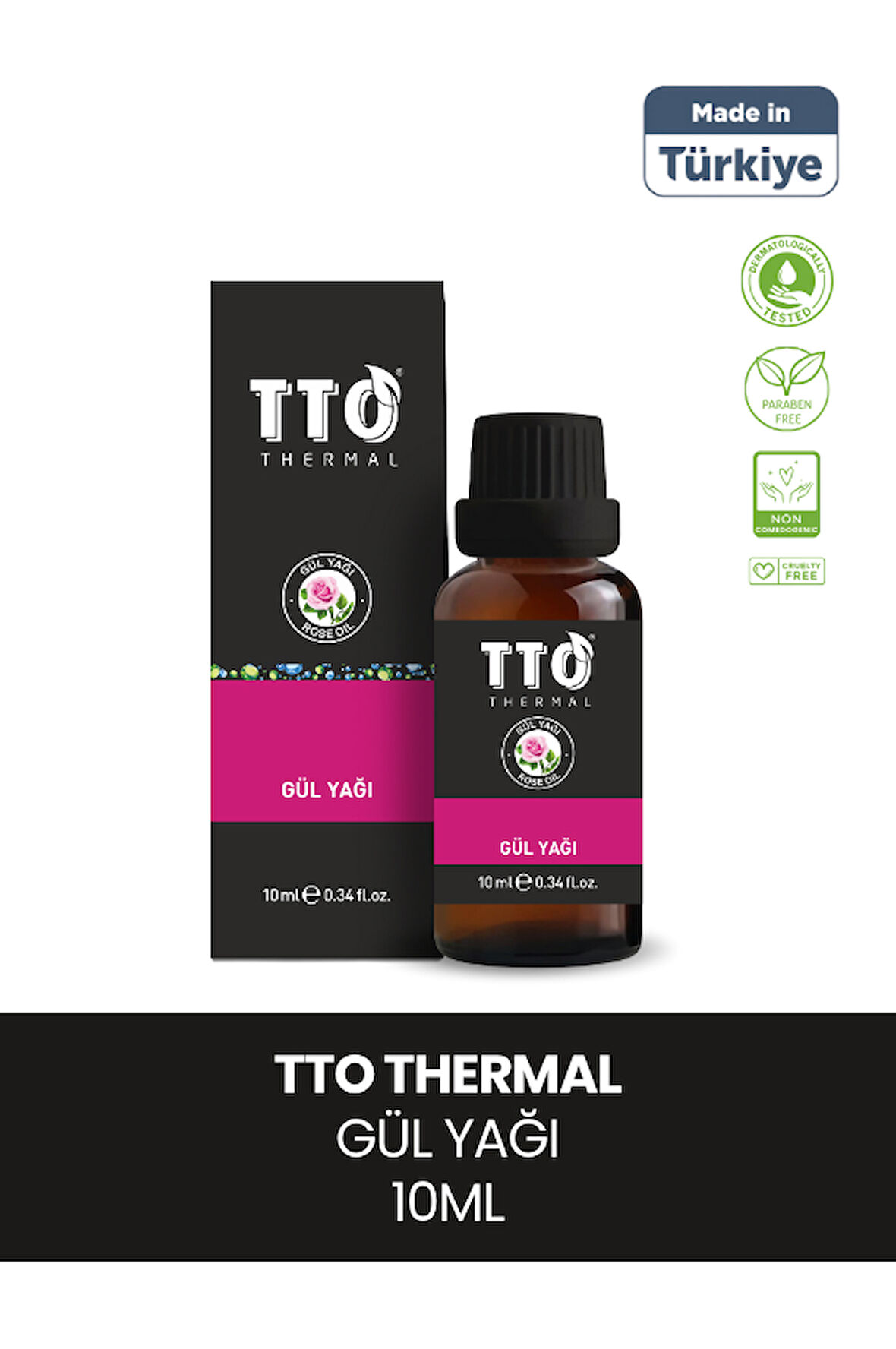 TTO Thermal Gül Yağı 10 ml 