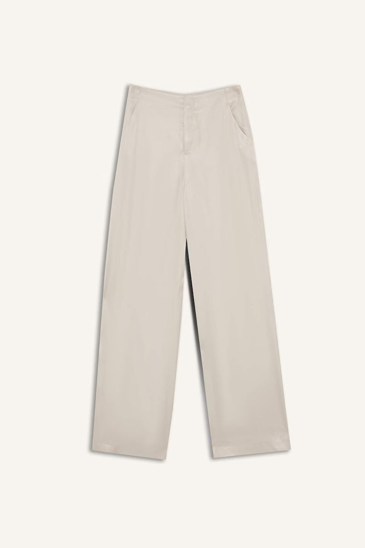 Cepli Bilek Boy Saten Pantolon