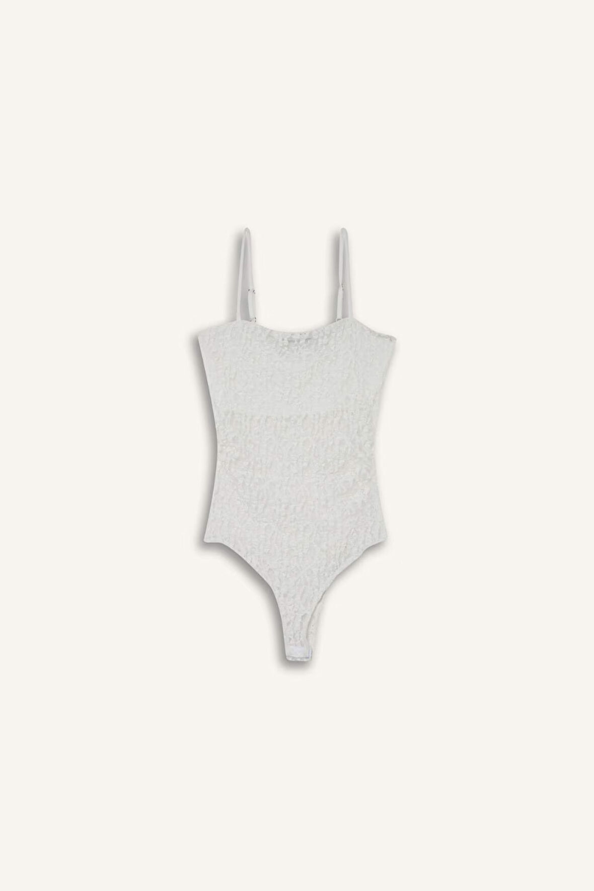 Coool Fitted Dantel Bodysuit
