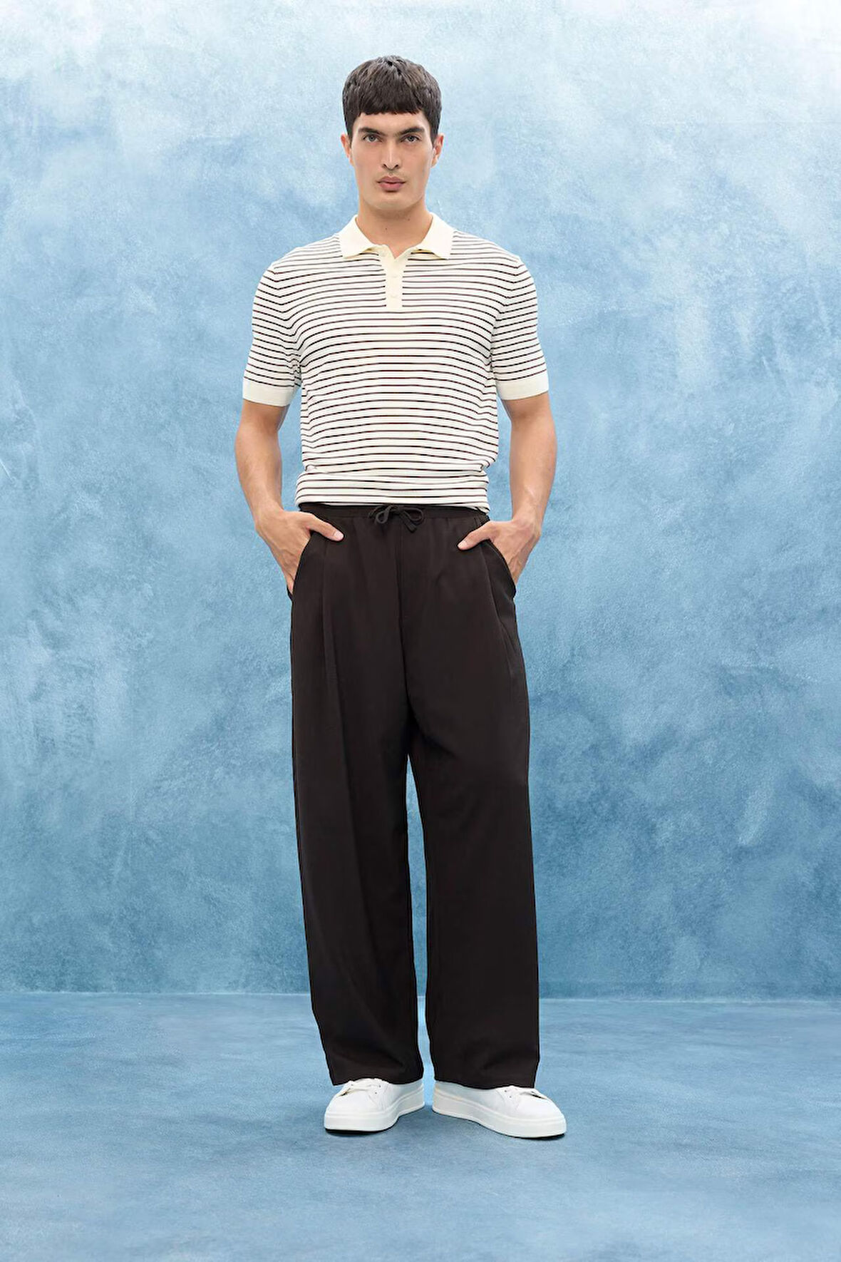 Barrel Fit Geniş Paça Jean Pantolon