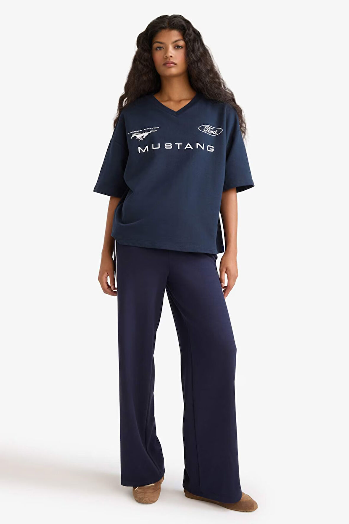 Straight Fit Cepli Düz Paça Eşofman Altı