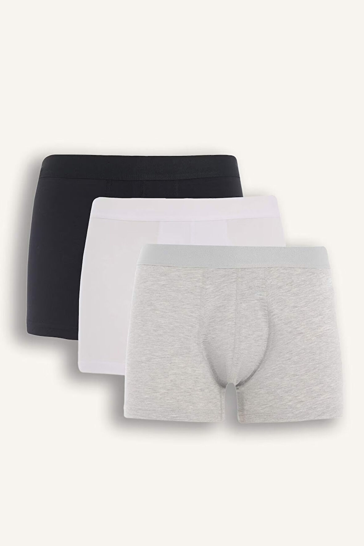 DeFacto Loose Fit 3'lü Boxer C6555AX25SMBK81